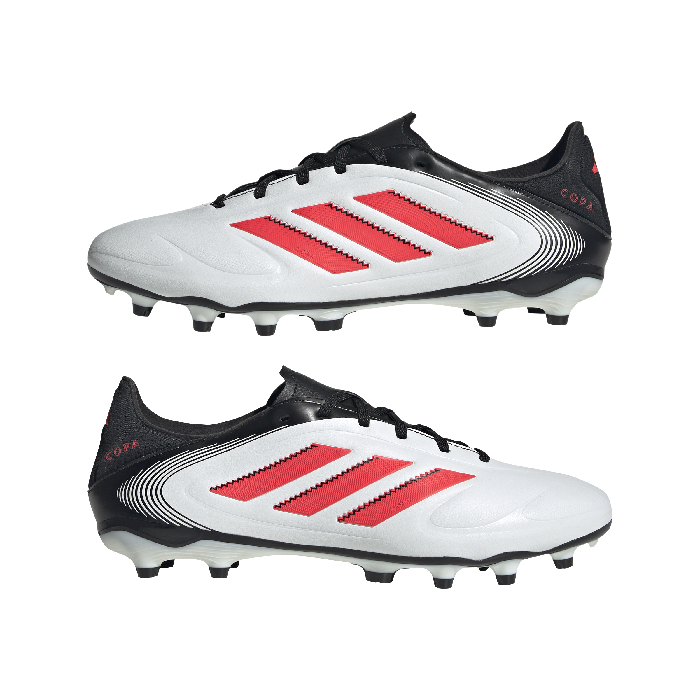 Botas de fútbol adidas Copa Pure 3 League Firm/Multi-Ground Blanco/Rojo/Negro