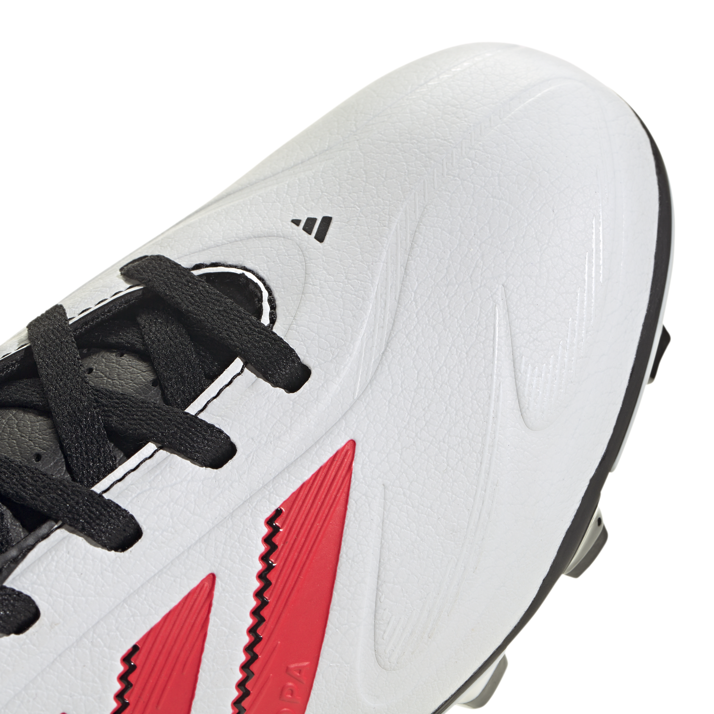 adidas Copa Pure 3 Club Firm/Multi-Ground Boots Junior White/Red/Black