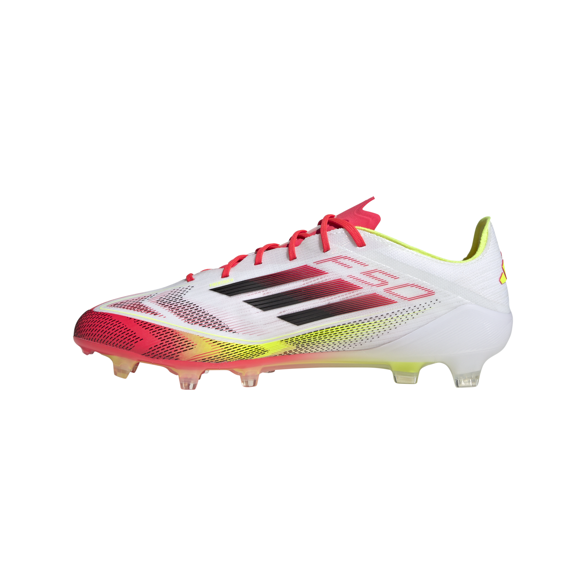 Botas de fútbol para terreno firme adidas F50 Elite FG blanco/negro