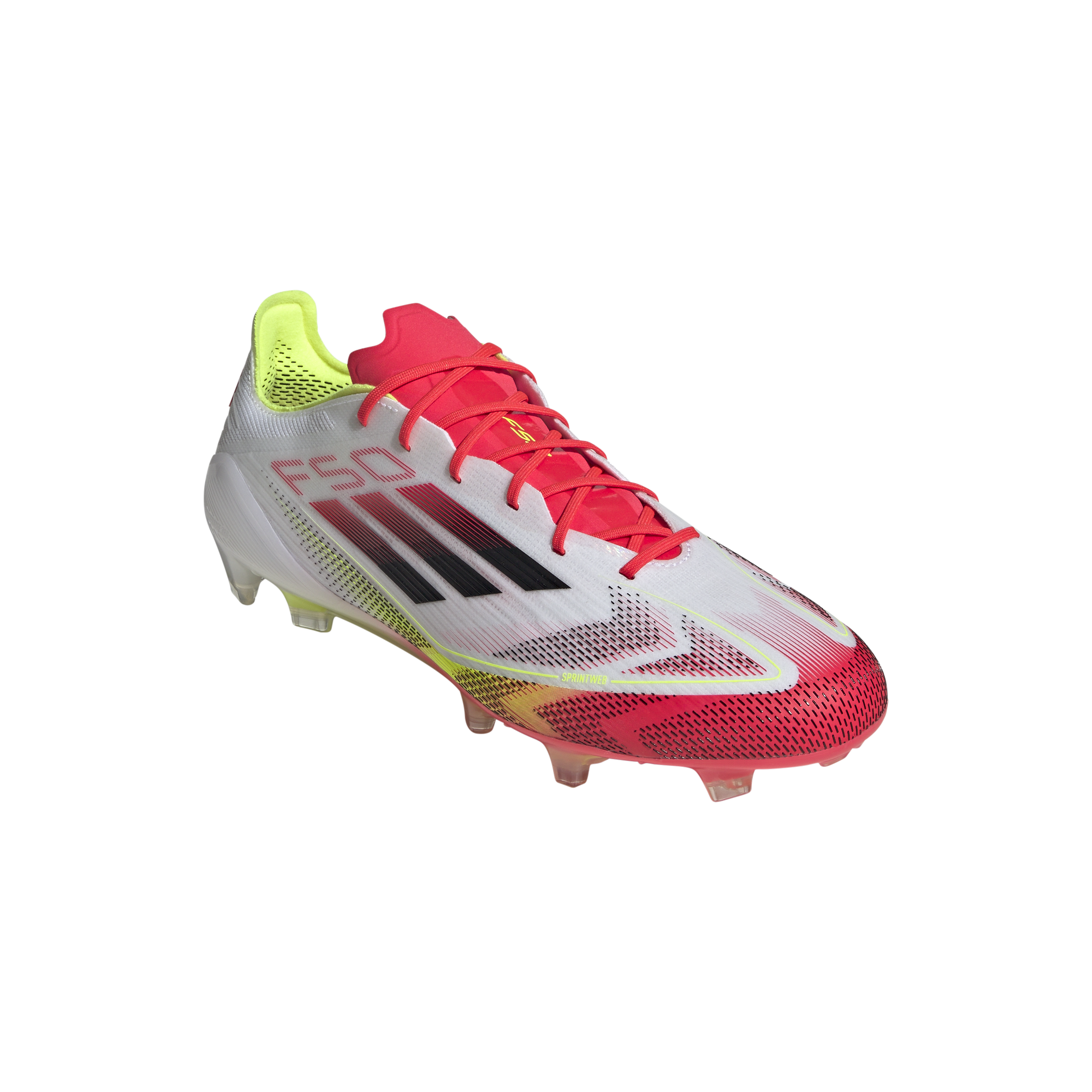 adidas F50 Elite FG Firm Ground Boots White/Black