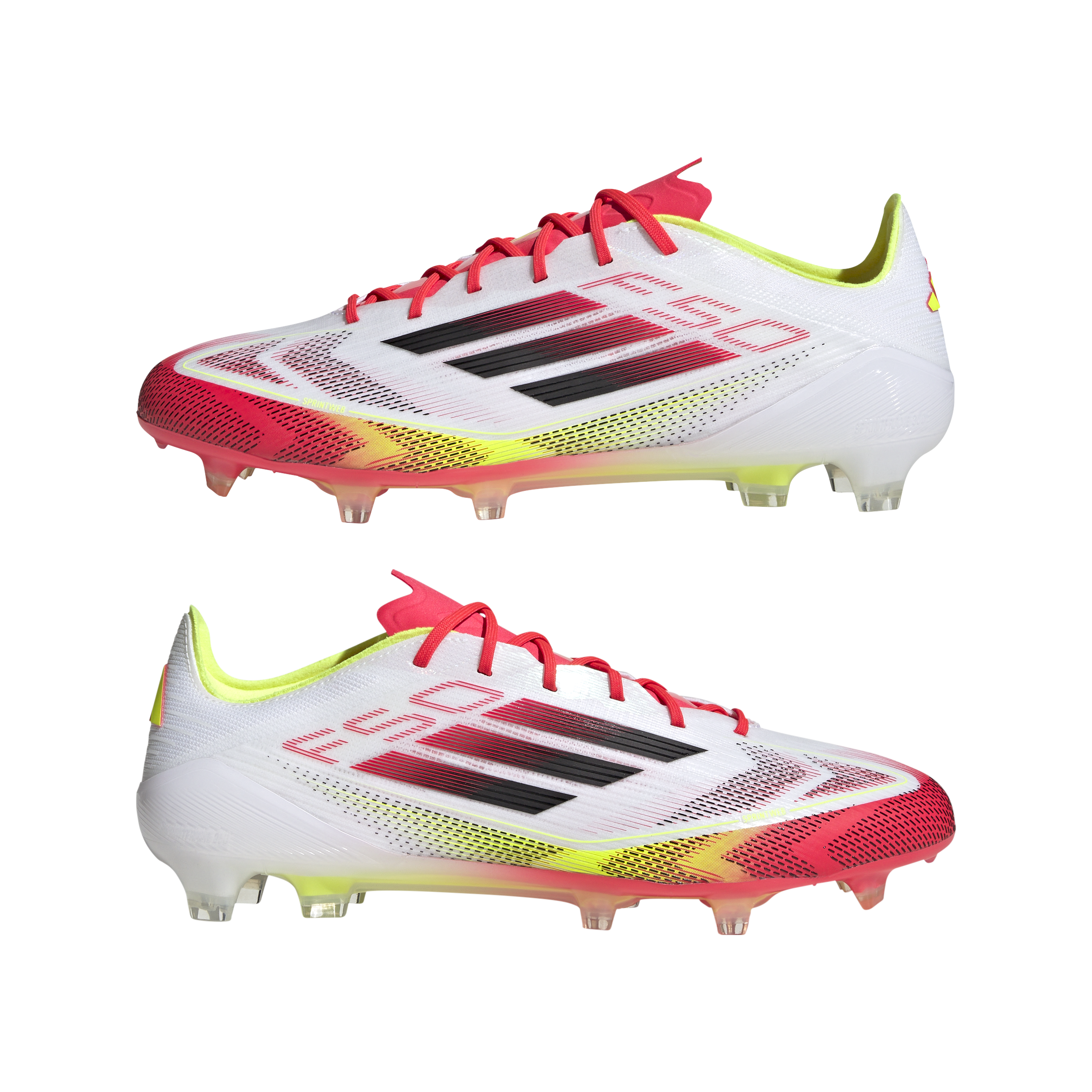 adidas F50 Elite FG Firm Ground Boots White/Black