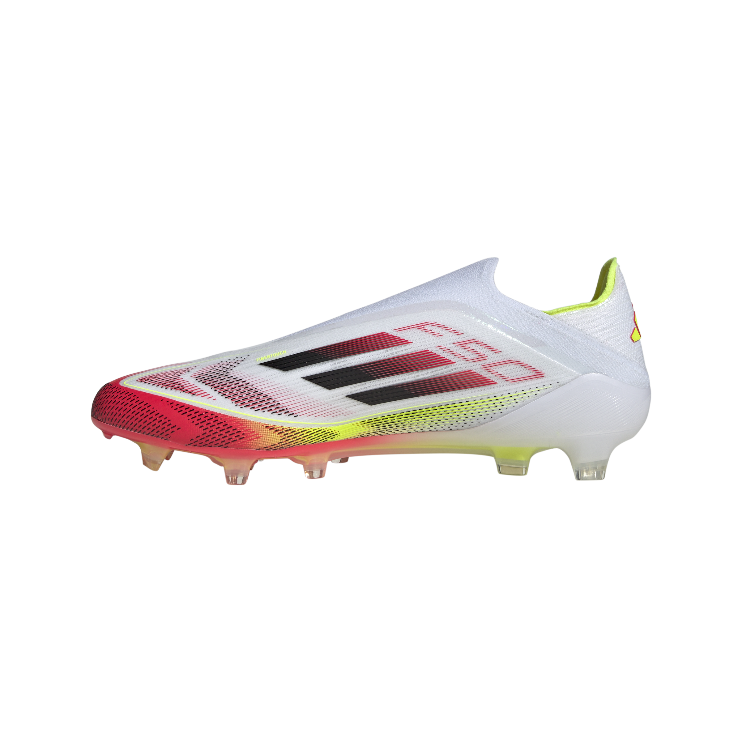 adidas F50 Elite Laceless Firm Ground Boots White/Black