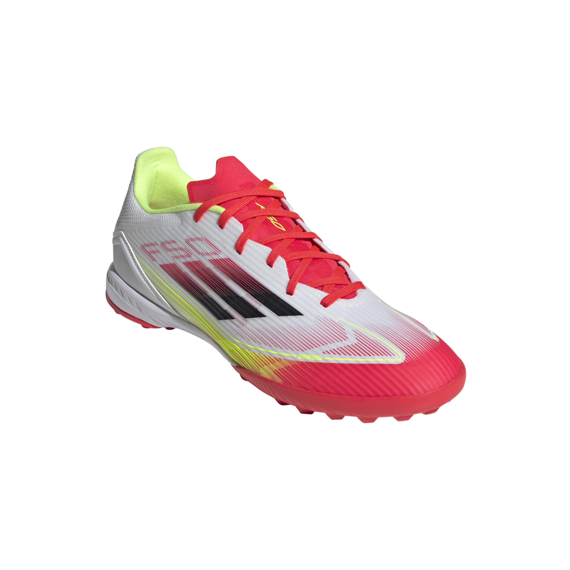 adidas F50 League Turf Boots White/Black