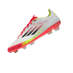 adidas F50 Pro Firm Ground Boots White/Black