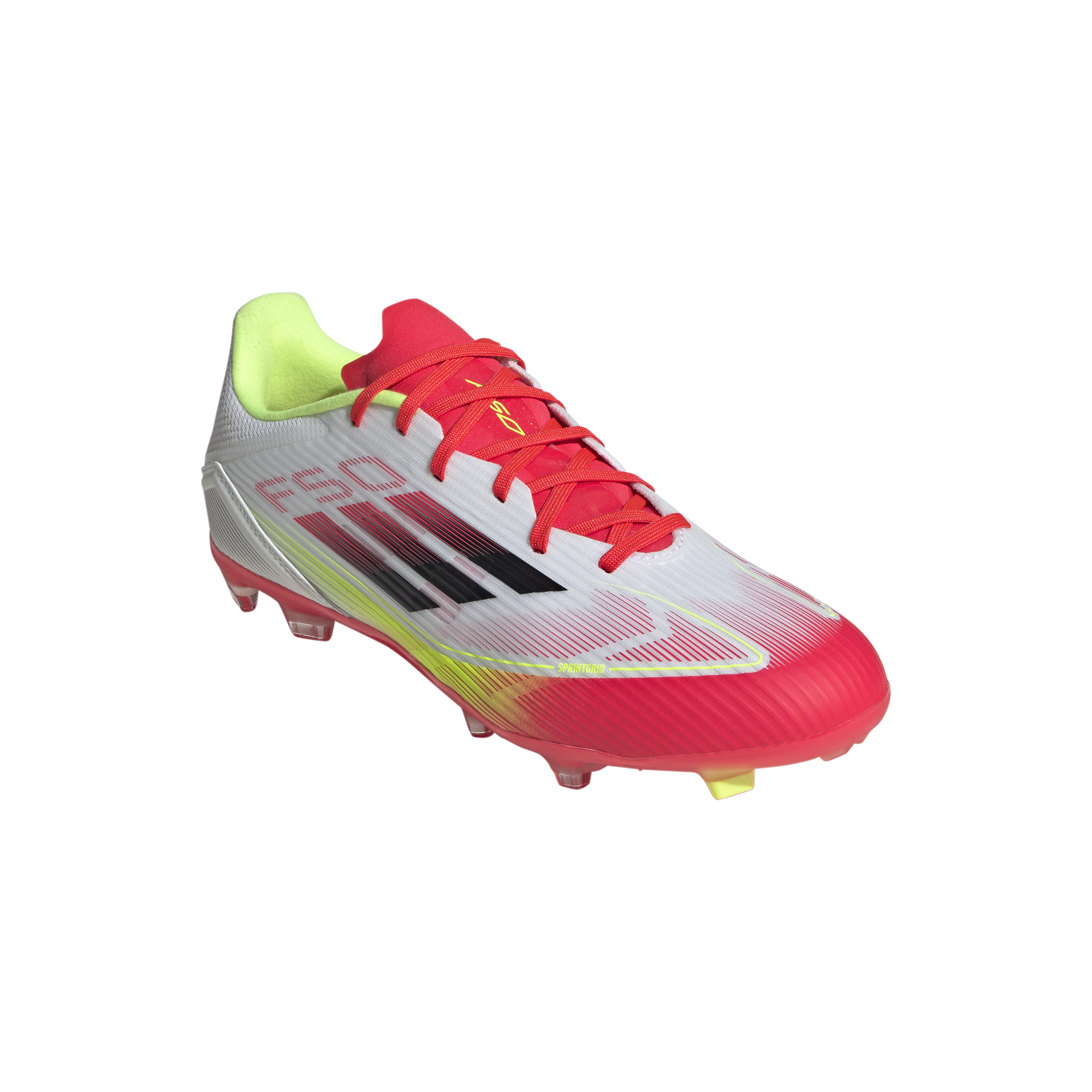 adidas F50 League Firm/Multi-Ground Boots White/Black