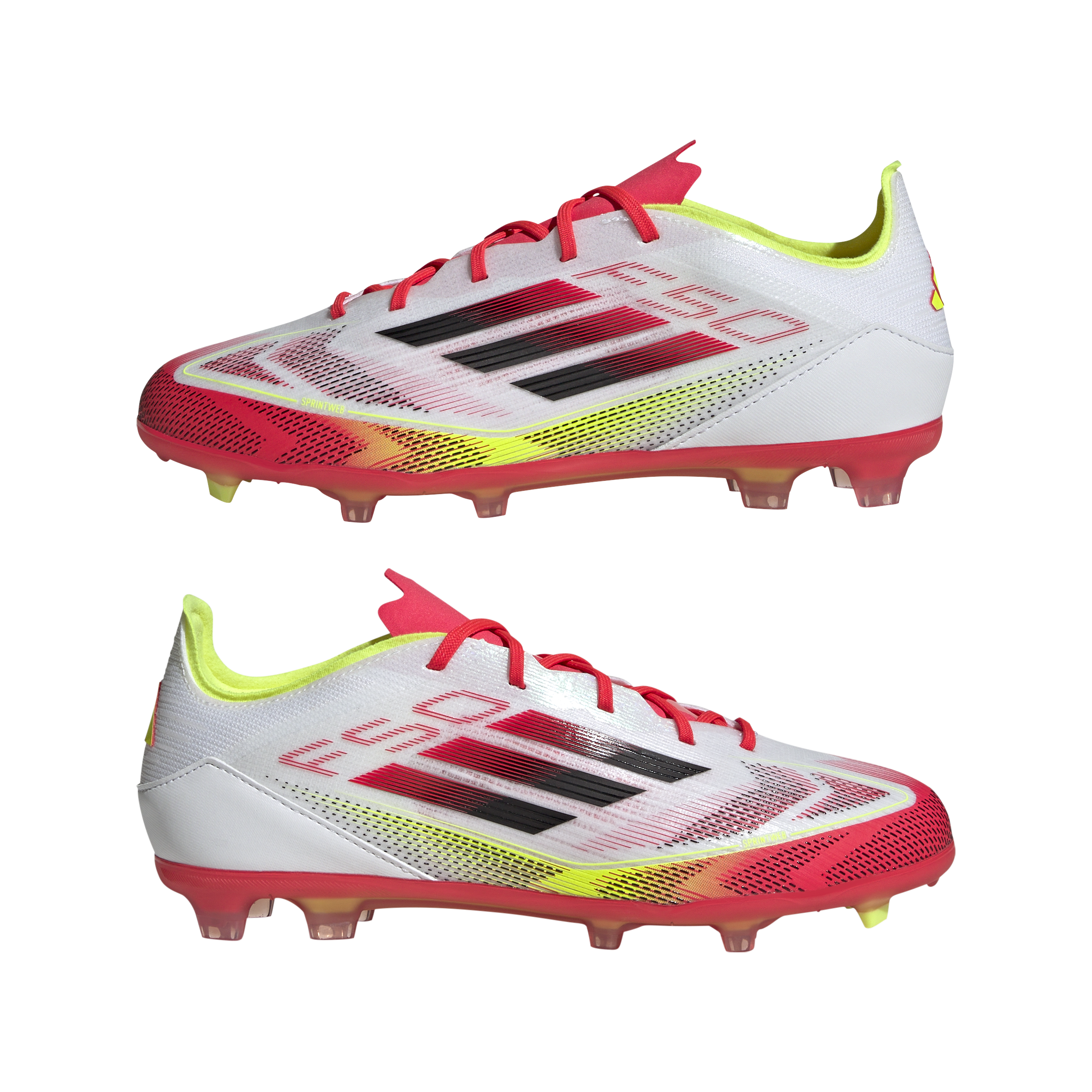 adidas F50 Elite Firm Ground Boots Kids White/Black