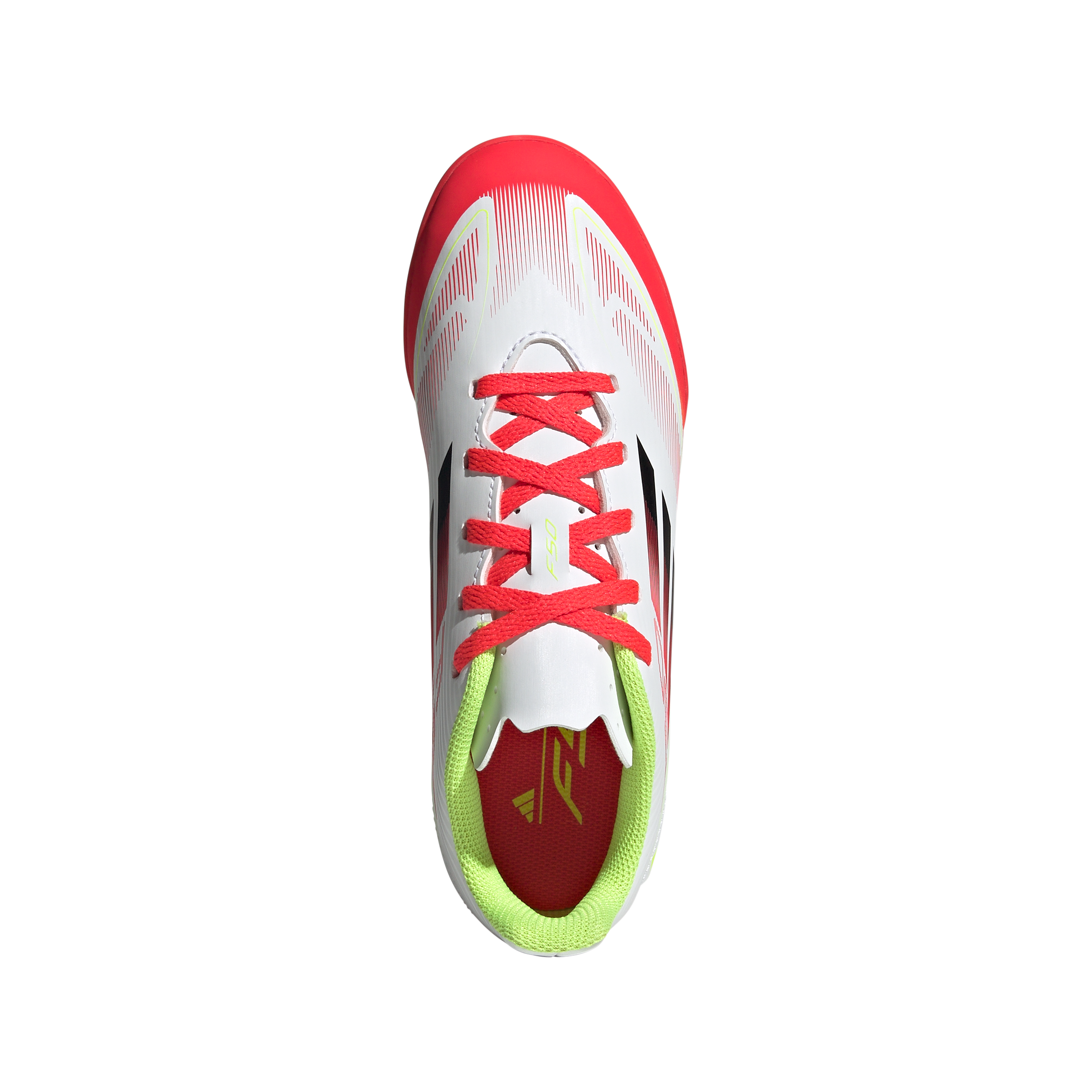 adidas F50 Club Turf Boots Kids White/Black