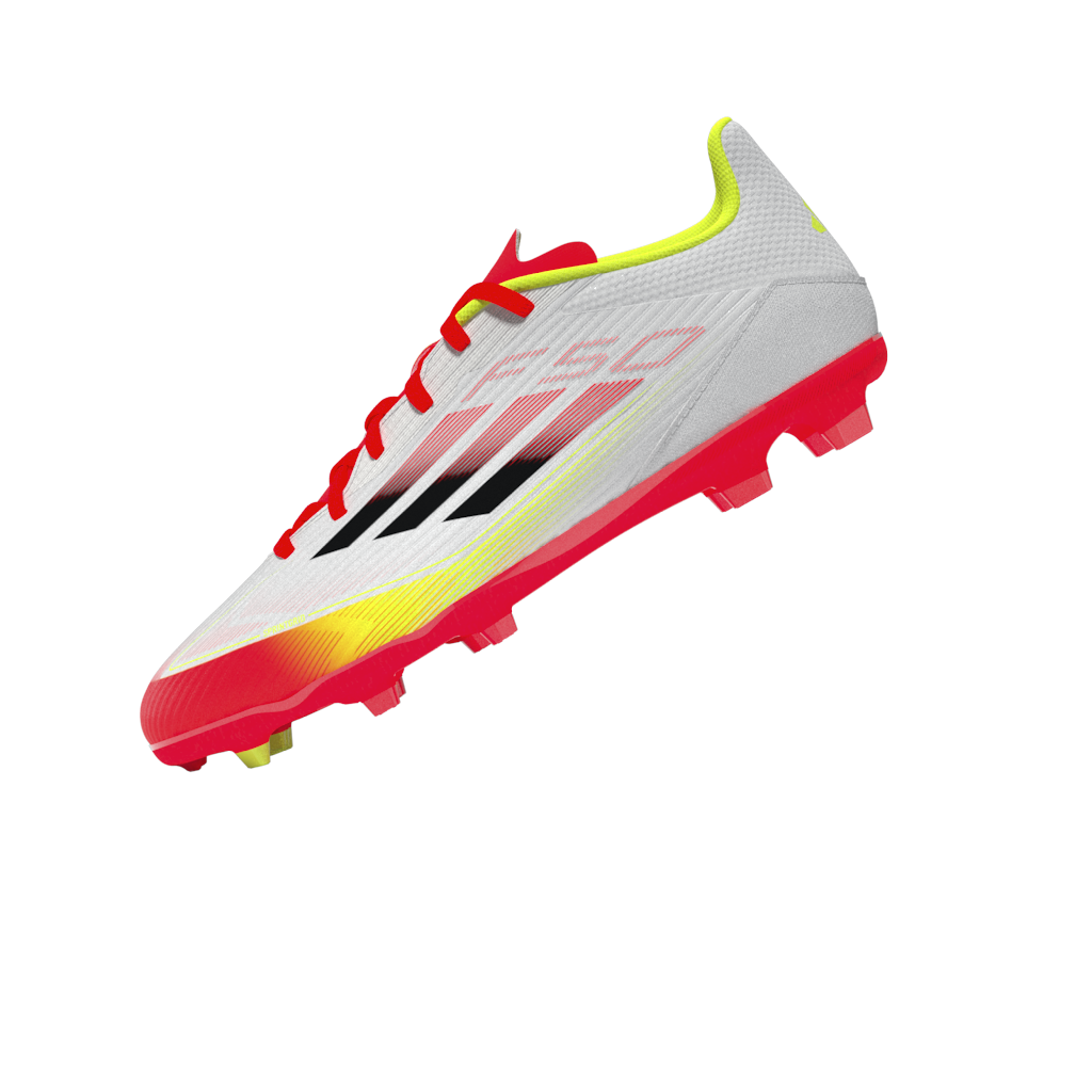 adidas F50 League Firm/Multi-Ground Boots Kids White/Black