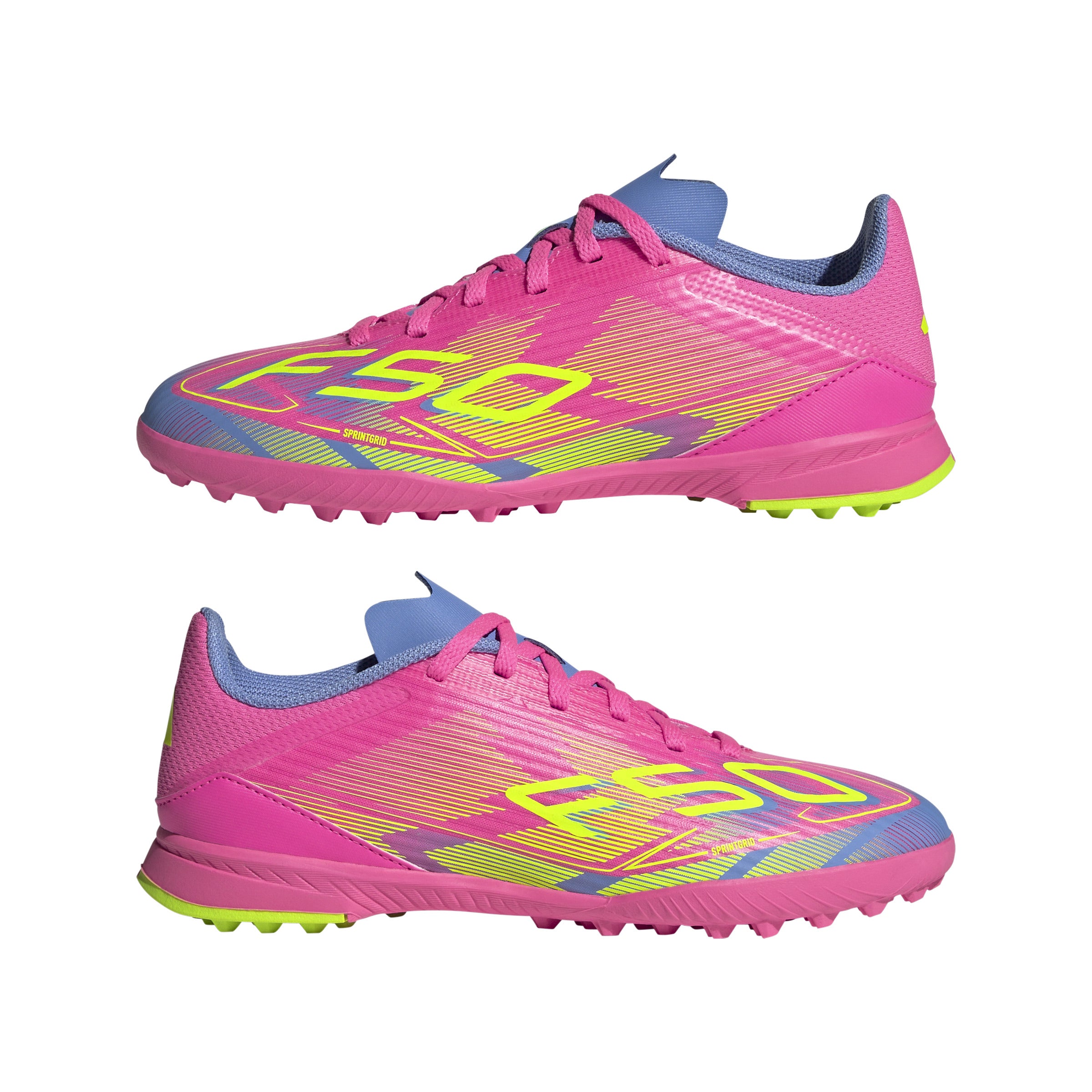 adidas F50 League Turf Junior Boots Pink