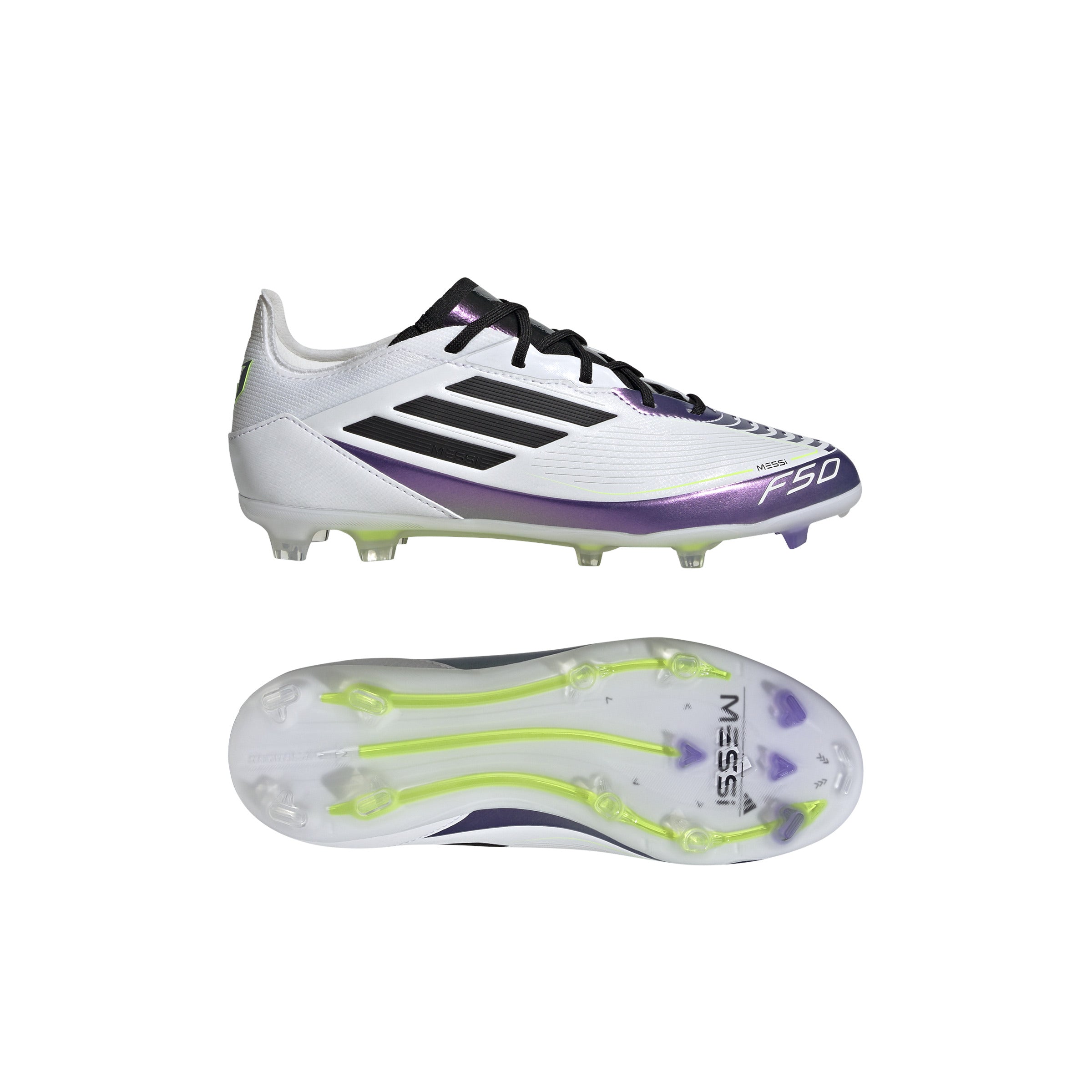 Botas de fútbol para terreno firme adidas Youth F50 Pro FG