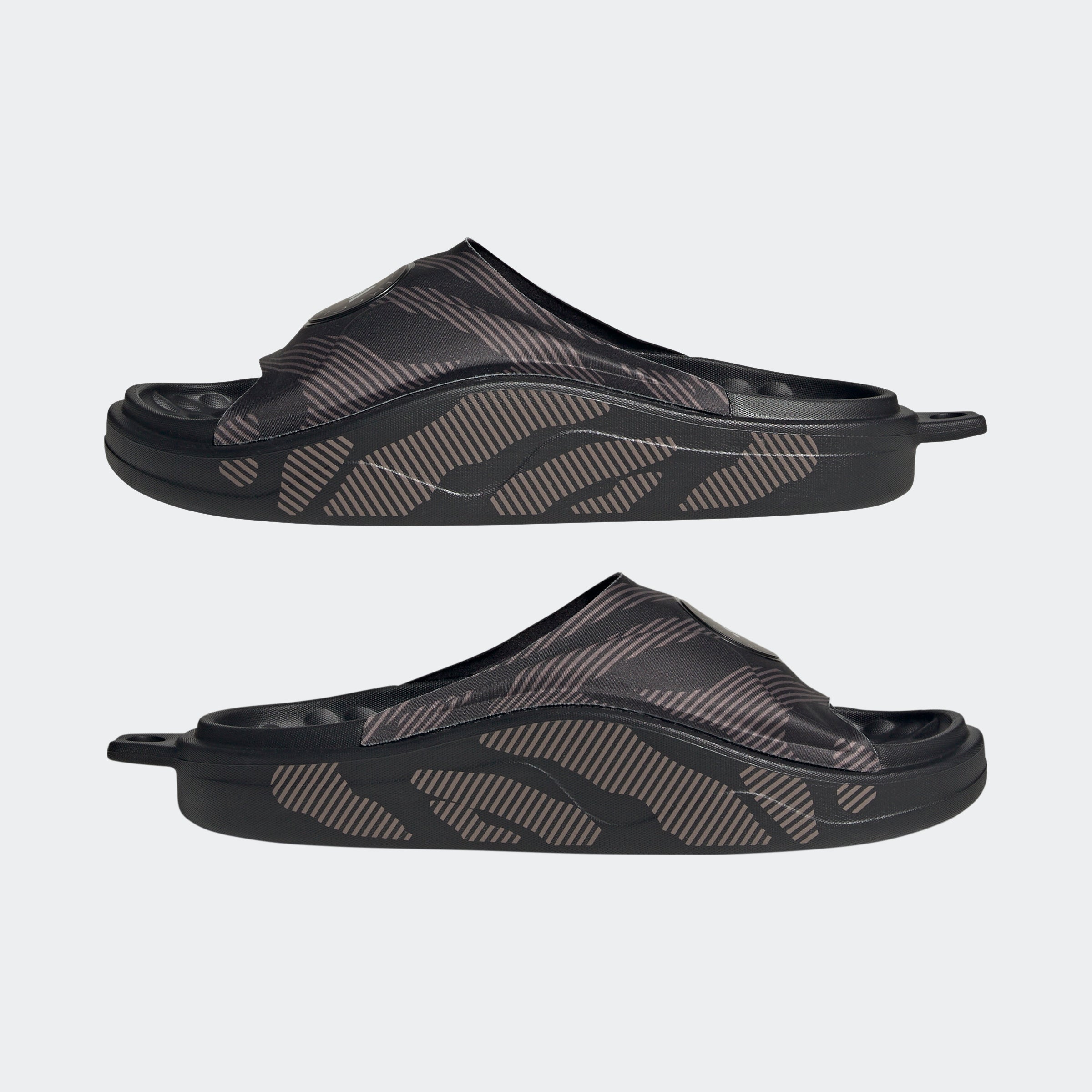 adidas by Stella McCartney Women's Slide Shoes Black/Black/Tech Earth