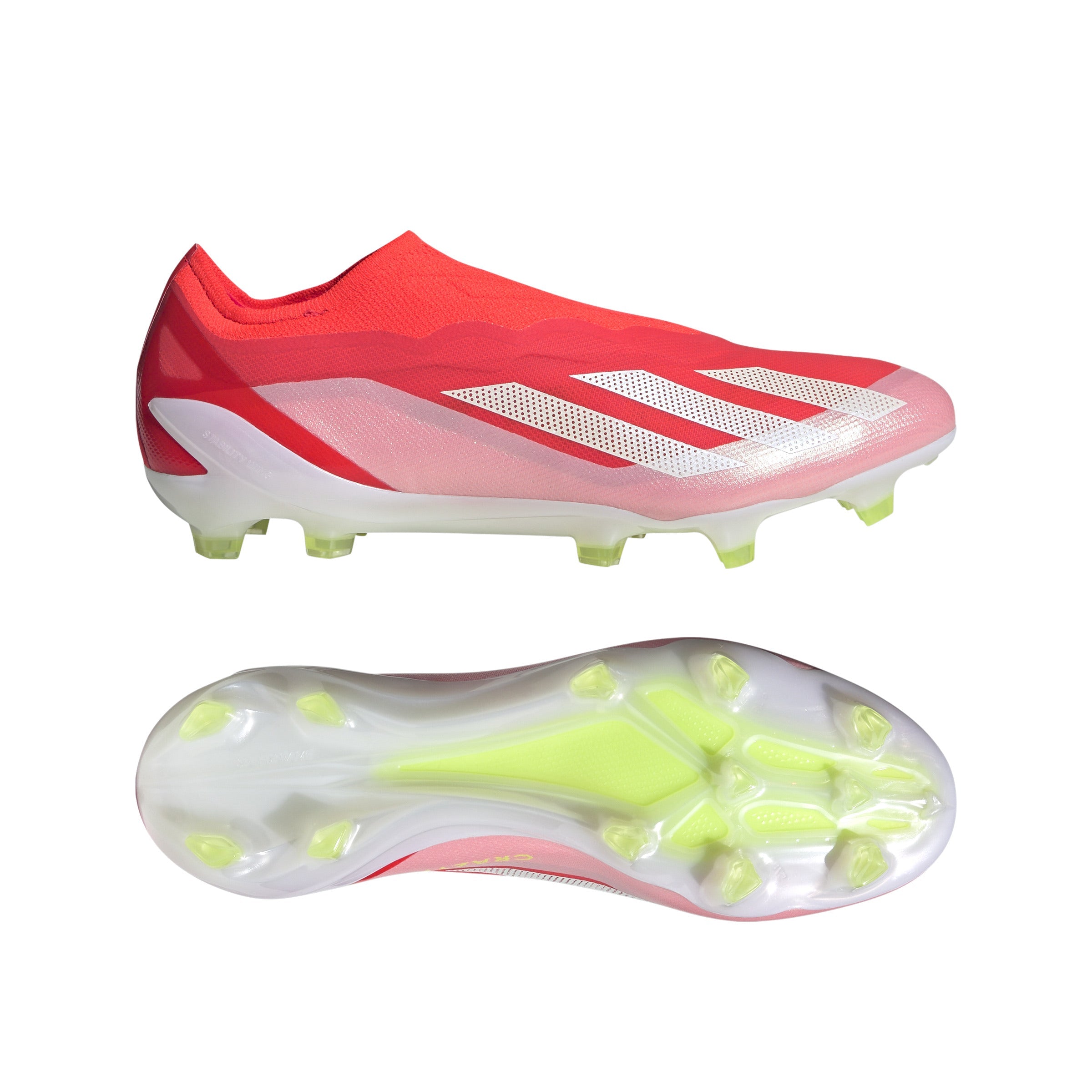 Adidas x Crazyfast Elite Ll FG Firm Ground Soccer Cleats Solar Red White 10