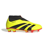 Botas de fútbol para terreno firme adidas Predator League Laceless FG para niños