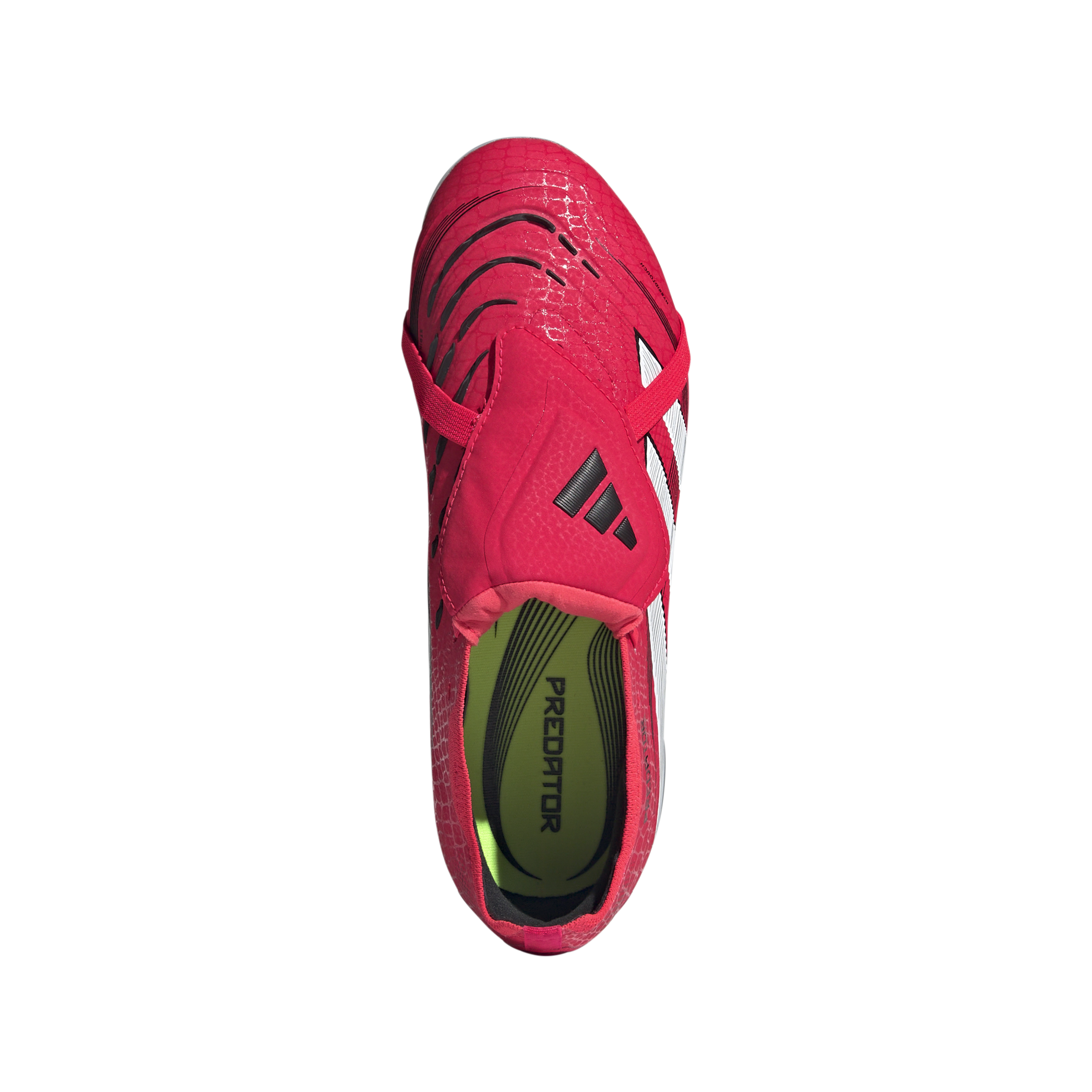 adidas Predator Elite Fold-Over Tongue Firm Ground Boots Kids Red/White