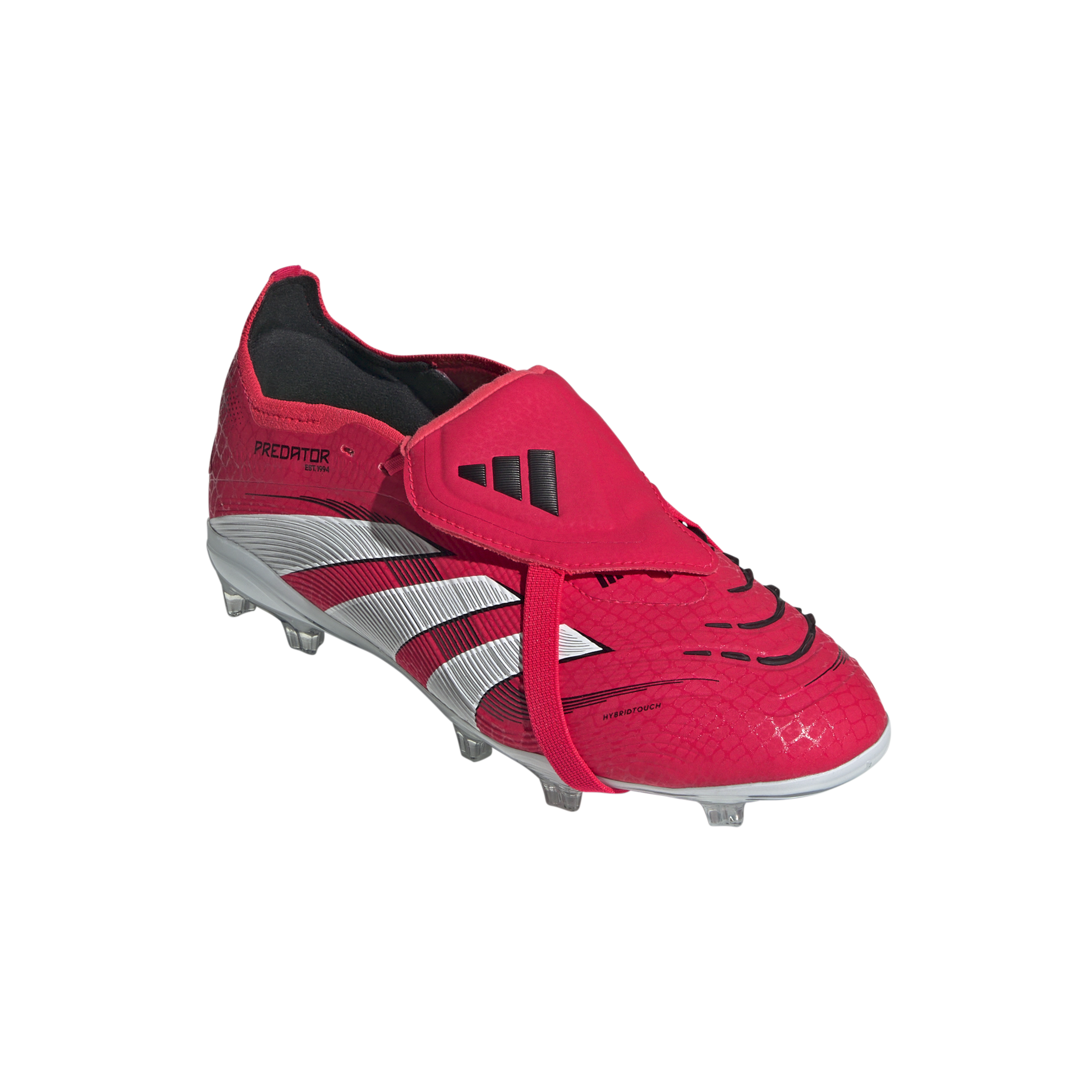 adidas Predator Elite Fold-Over Tongue Firm Ground Boots Kids Red/White