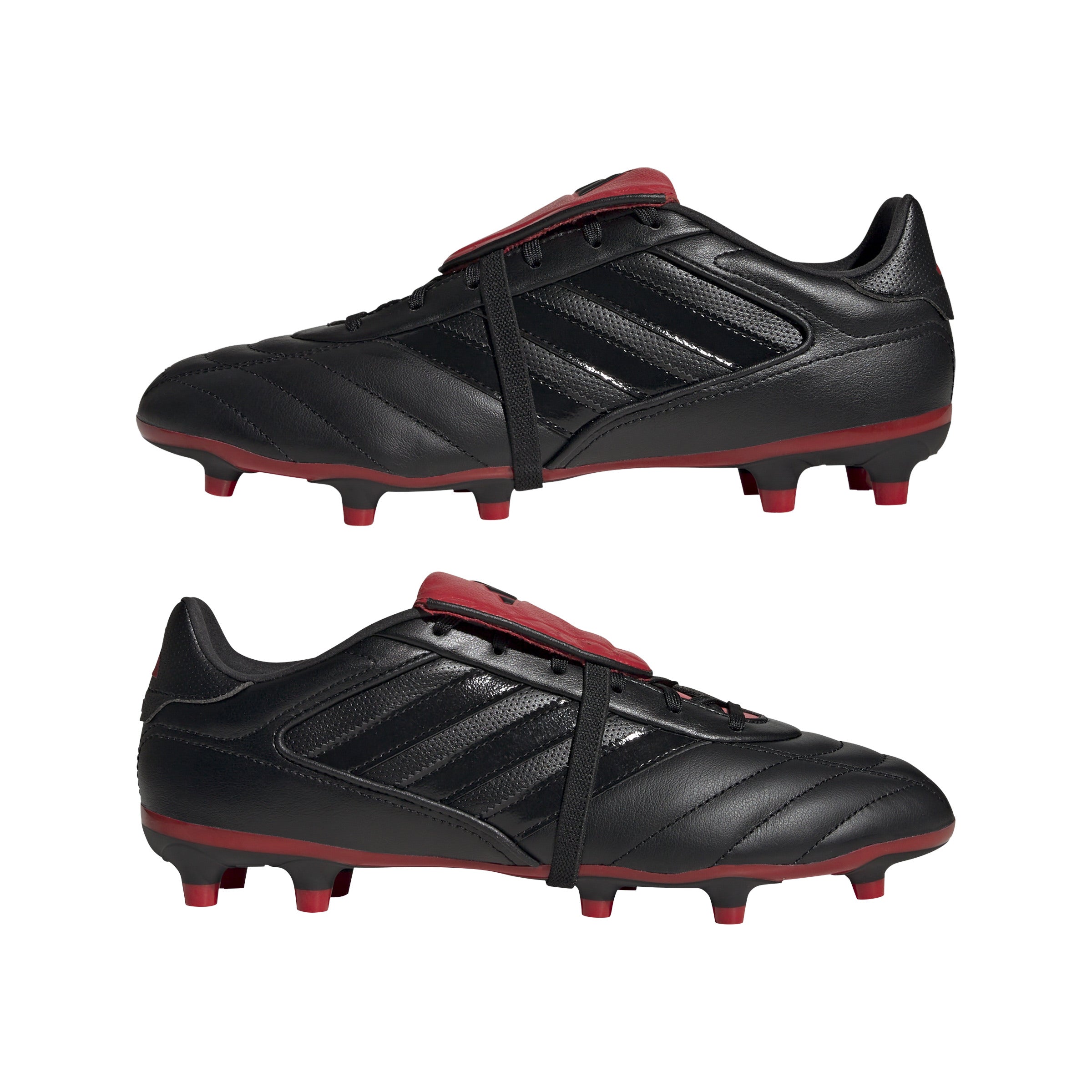 Botas de fútbol para terreno firme adidas Copa Gloro II, color negro