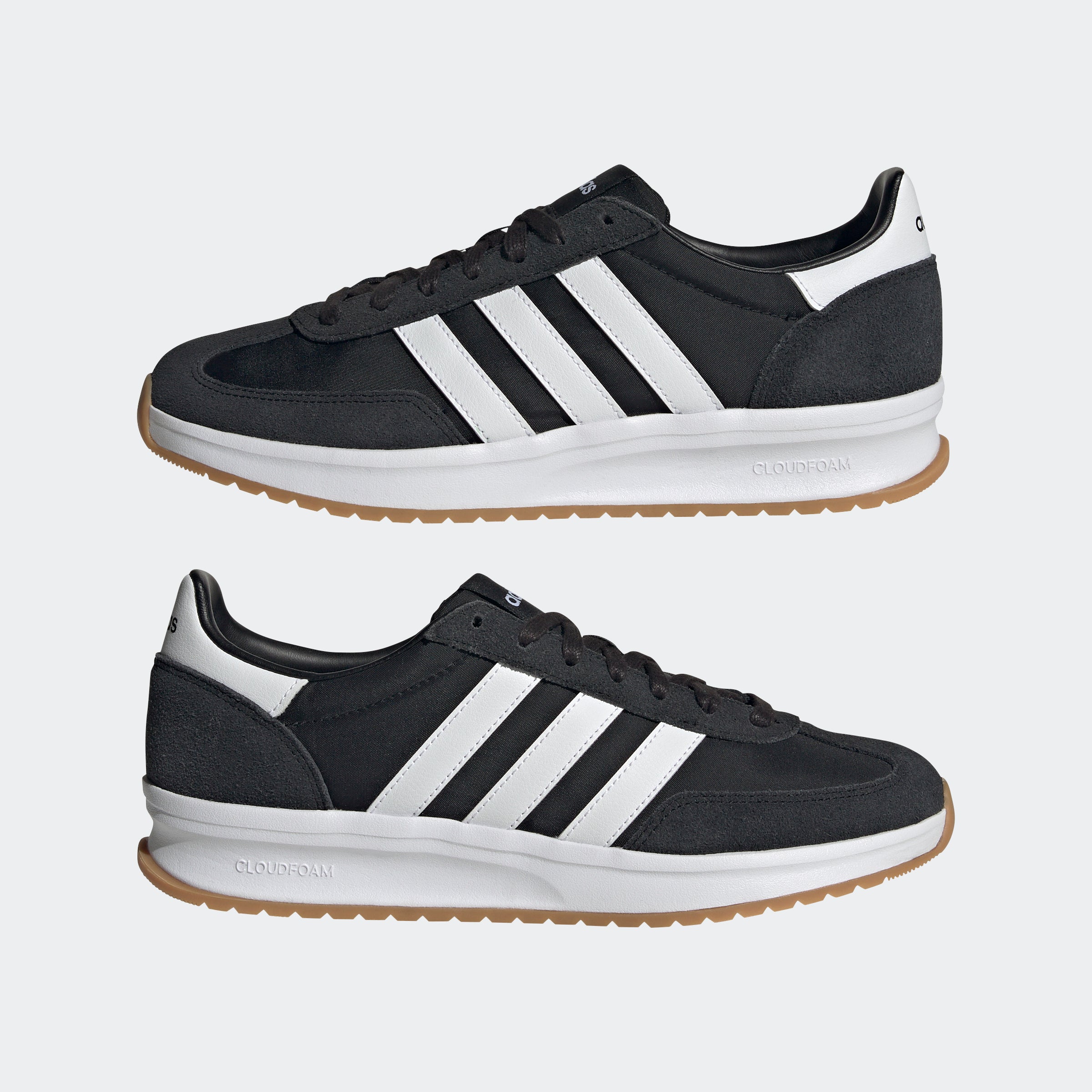 adidas RUN 70s 2.0 Shoes Black/White