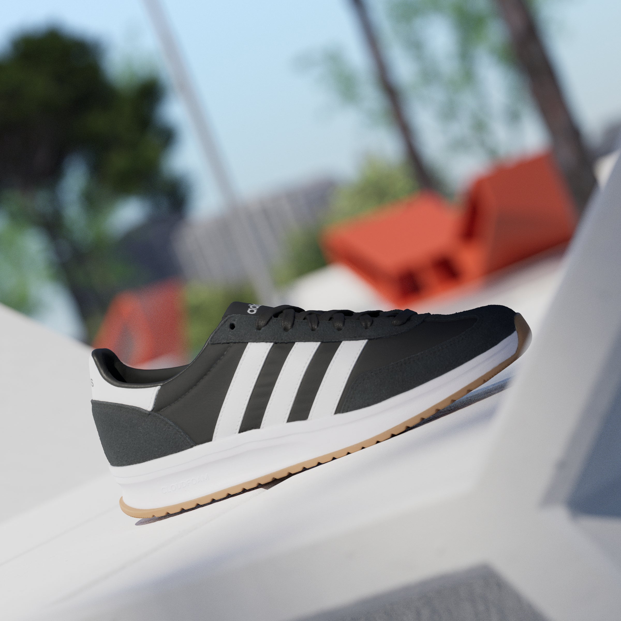 adidas RUN 70s 2.0 Shoes Black/White