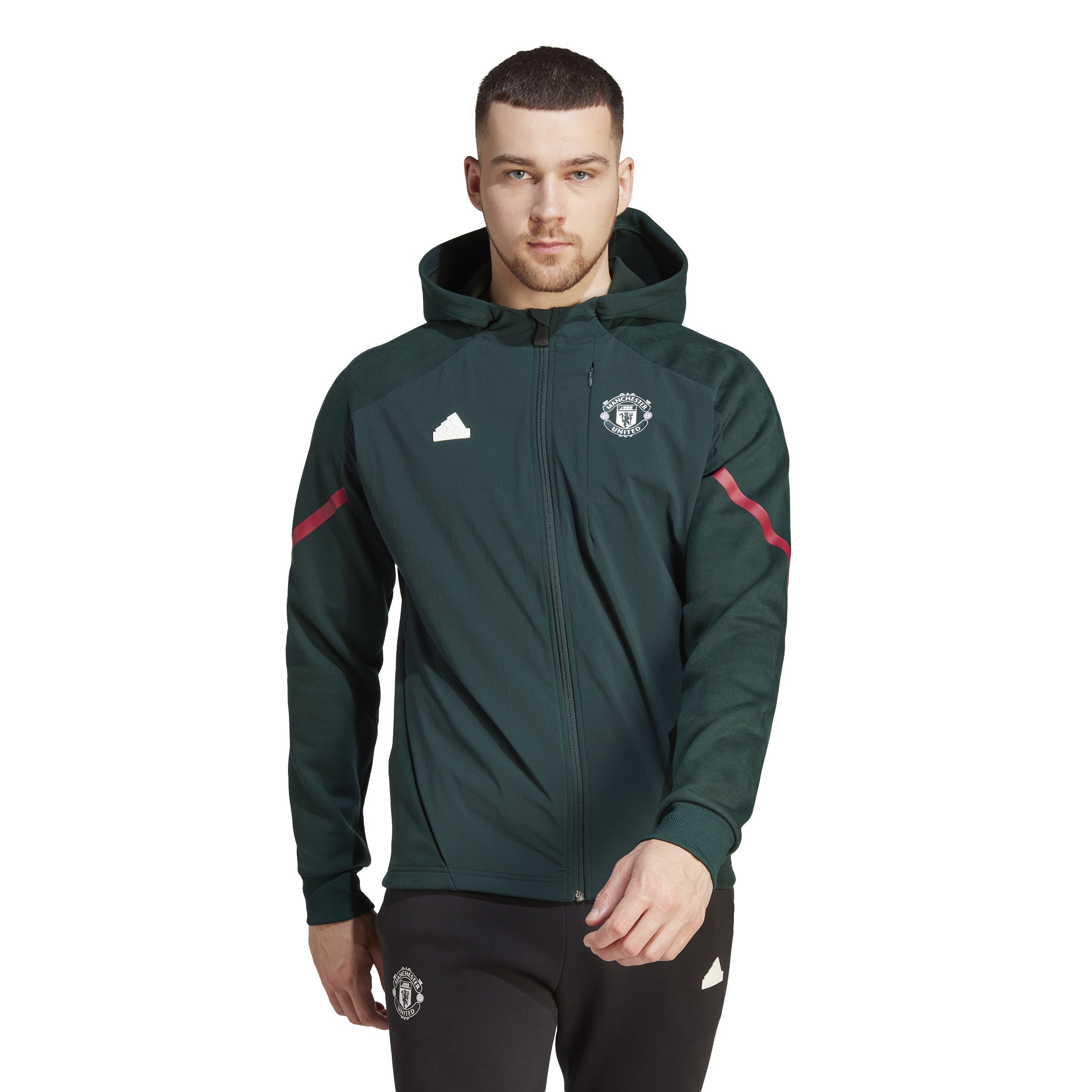 adidas Manchester United Full Zip Hoodie