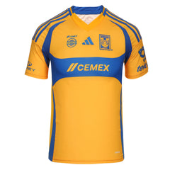 Camiseta local juvenil adidas Tigres UANL 24/25 amarilla/azul