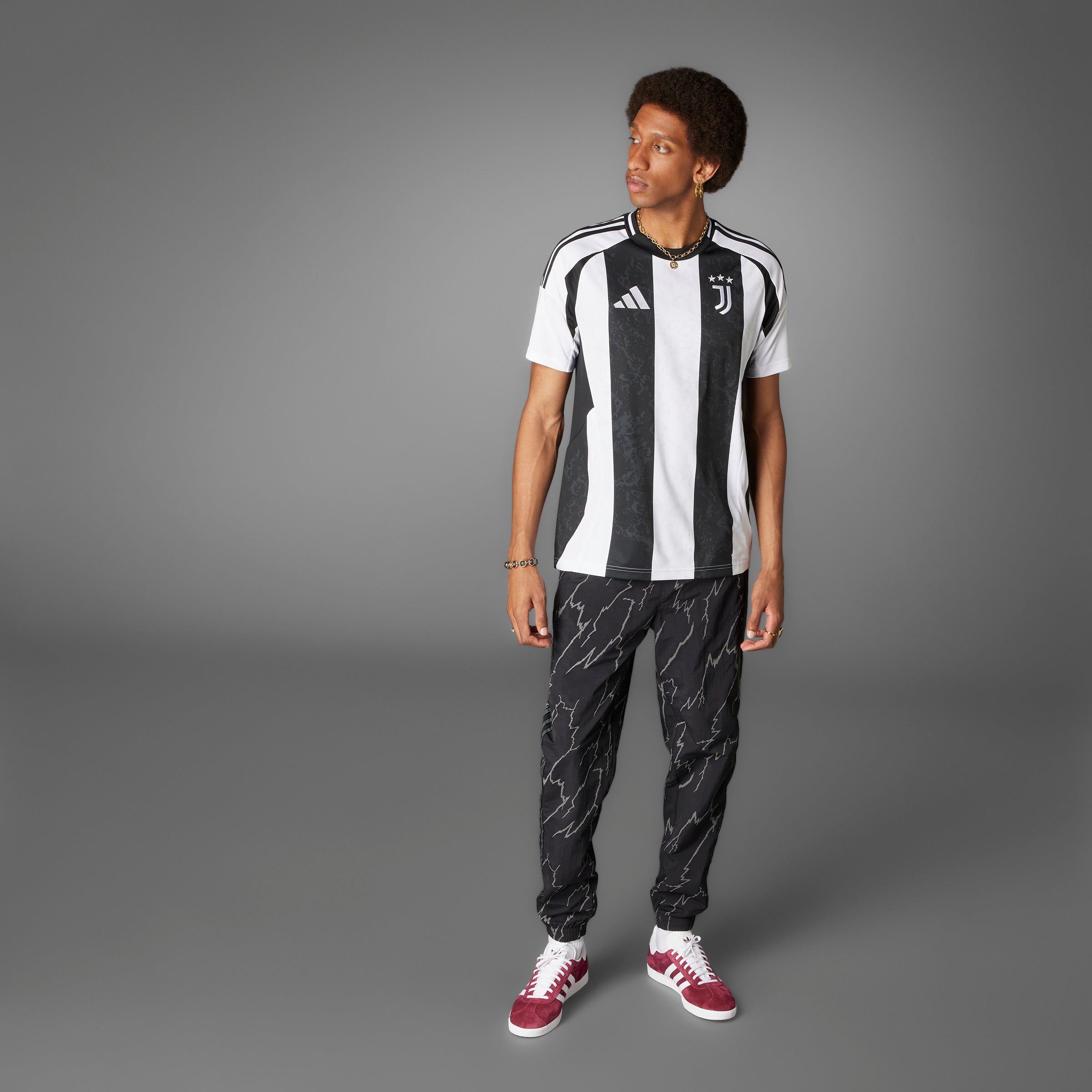 adidas Men s Juventus Home Jersey 24 Best Buy Soccer