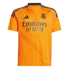 Camiseta de visitante adidas del Real Madrid para niños 24/25