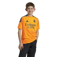 Camiseta de visitante adidas del Real Madrid para niños 24/25