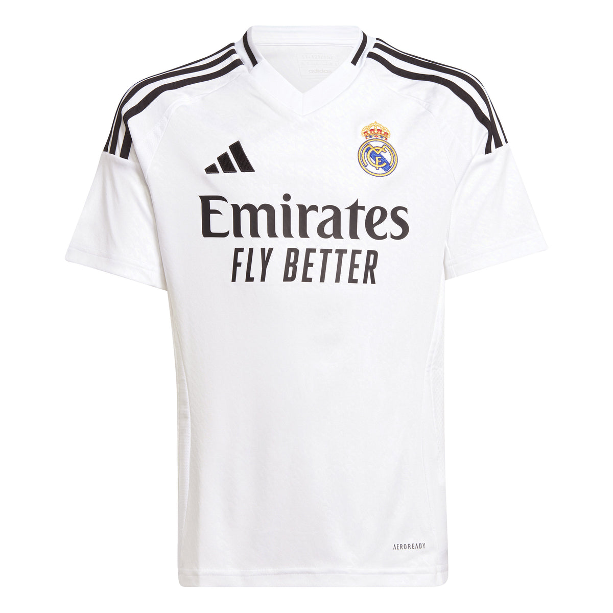 adidas Youth Real Madrid Home Jersey 24/25