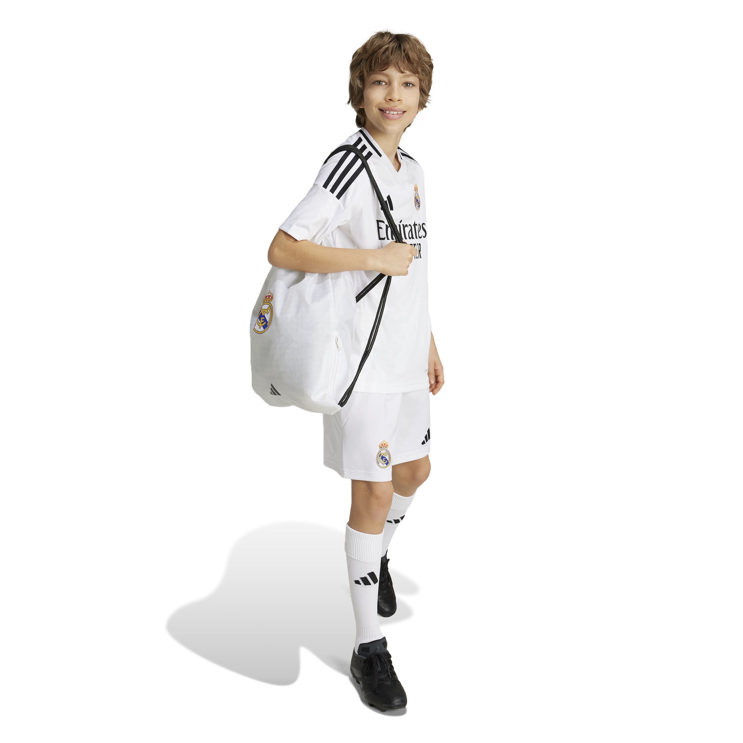 adidas Youth Real Madrid Home Jersey 24/25