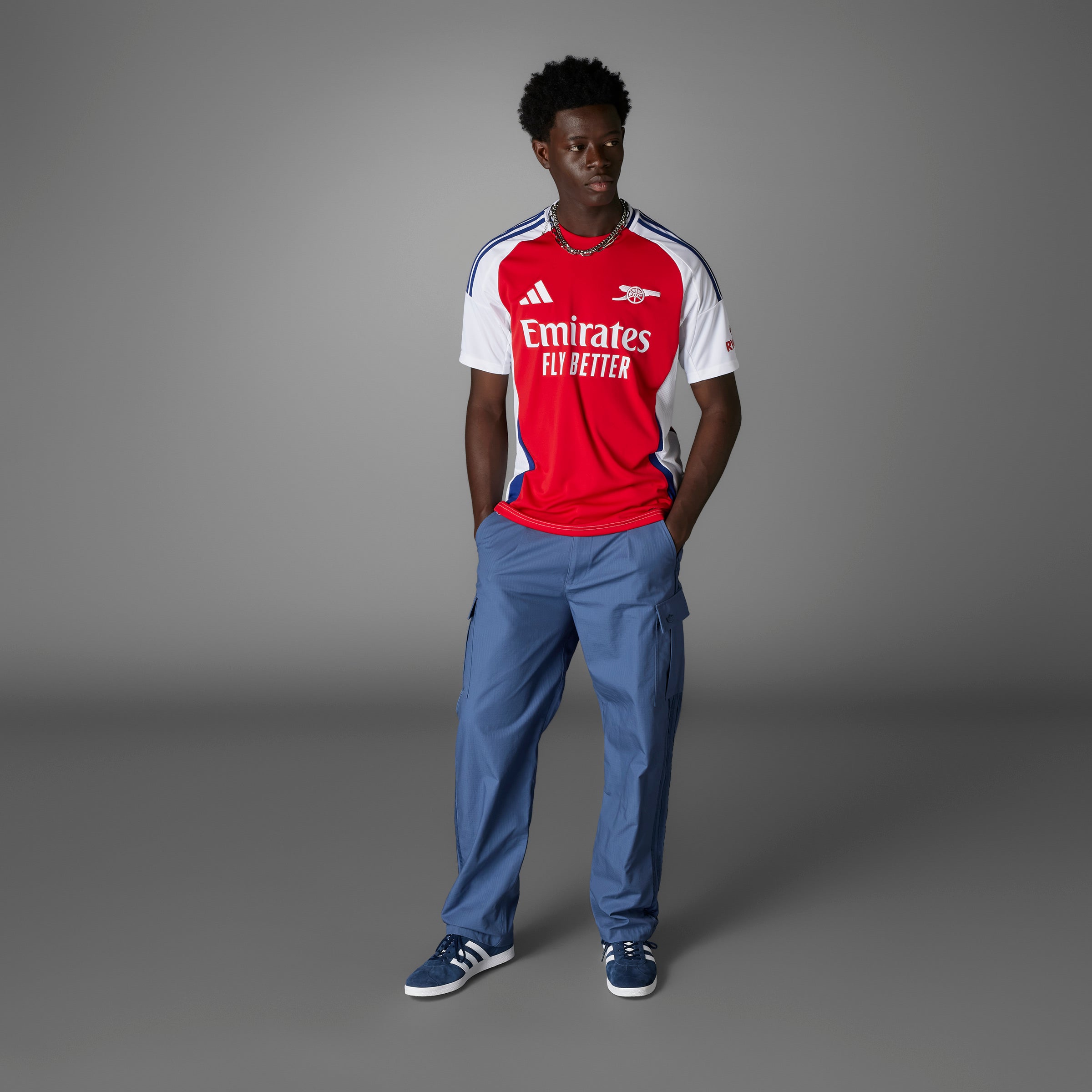 Camiseta adidas de equipación del Arsenal FC para hombre 24/25
