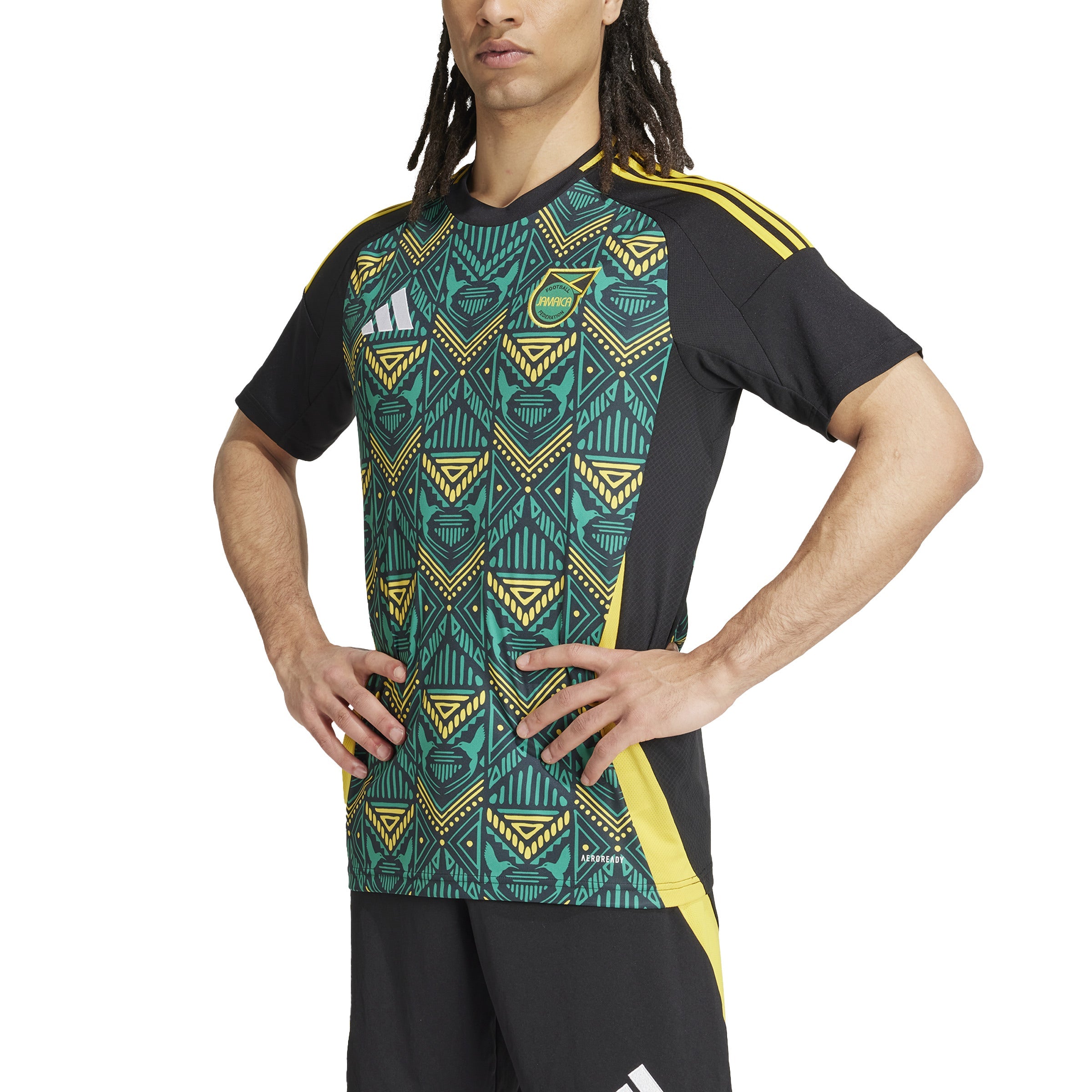 Camiseta adidas de segunda equipación Jamaica 24/25 para hombre