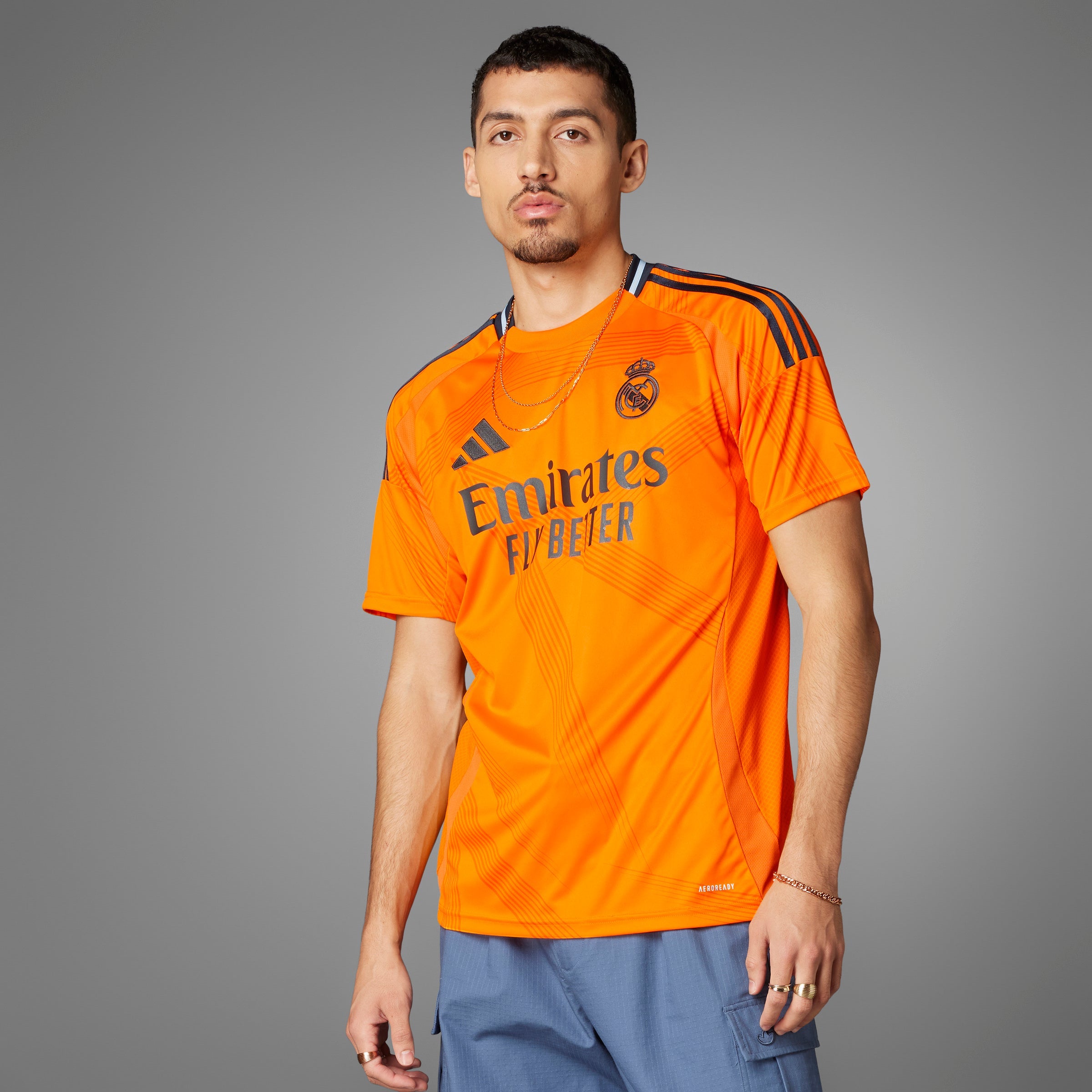 Camiseta de visitante del Real Madrid adidas para hombre 24/25