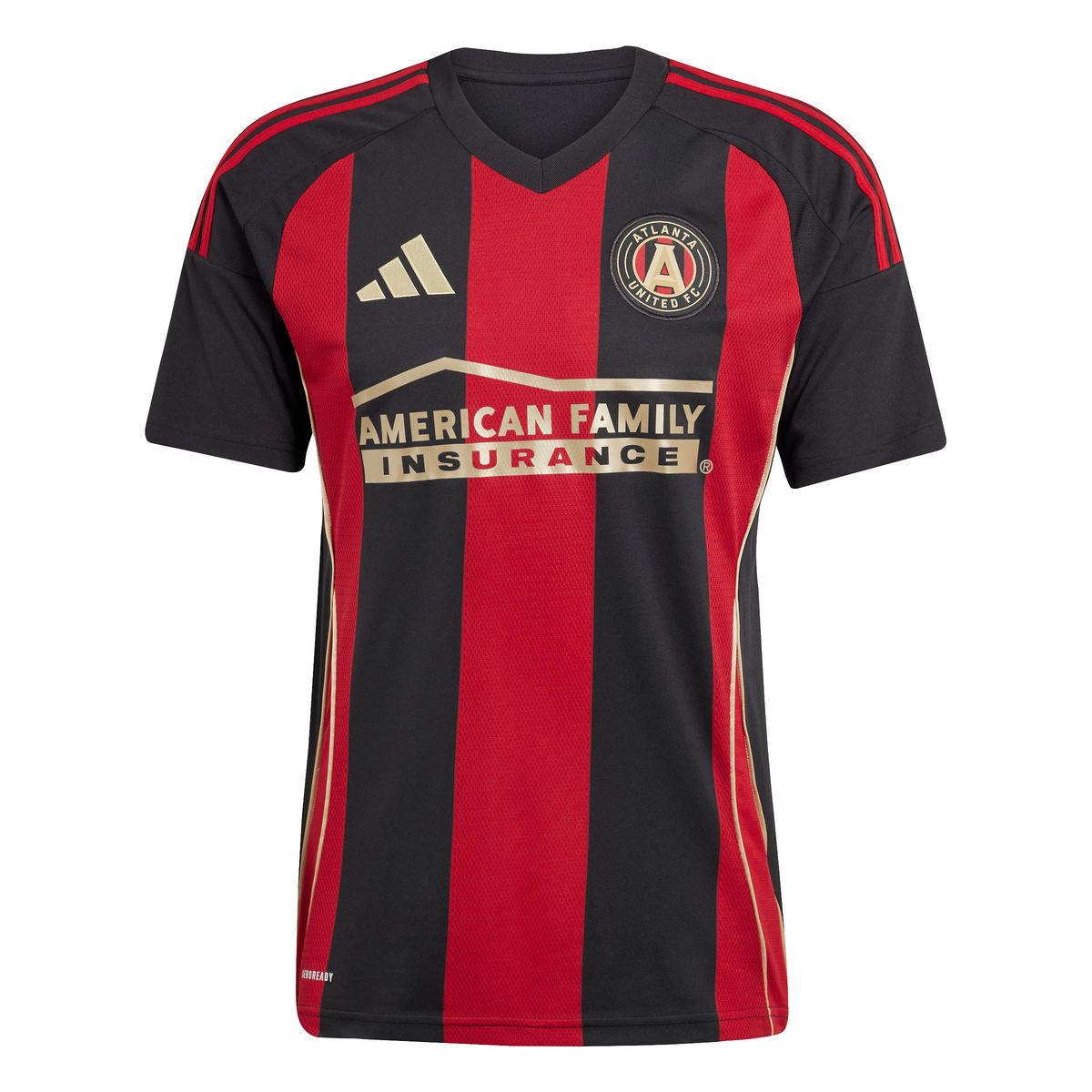 Camiseta local adidas Atlanta United 25 para hombre, color negro