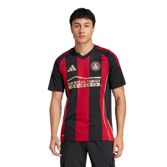 Camiseta local adidas Atlanta United 25 para hombre, color negro