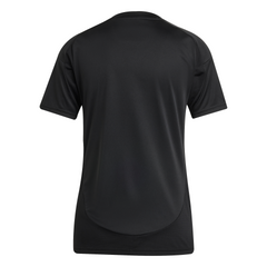 Camiseta de visitante adidas Charlotte 24 para mujer, color negro