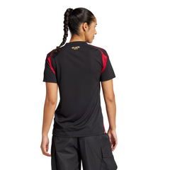 Camiseta local adidas Atlanta United 25 para mujer, color negro