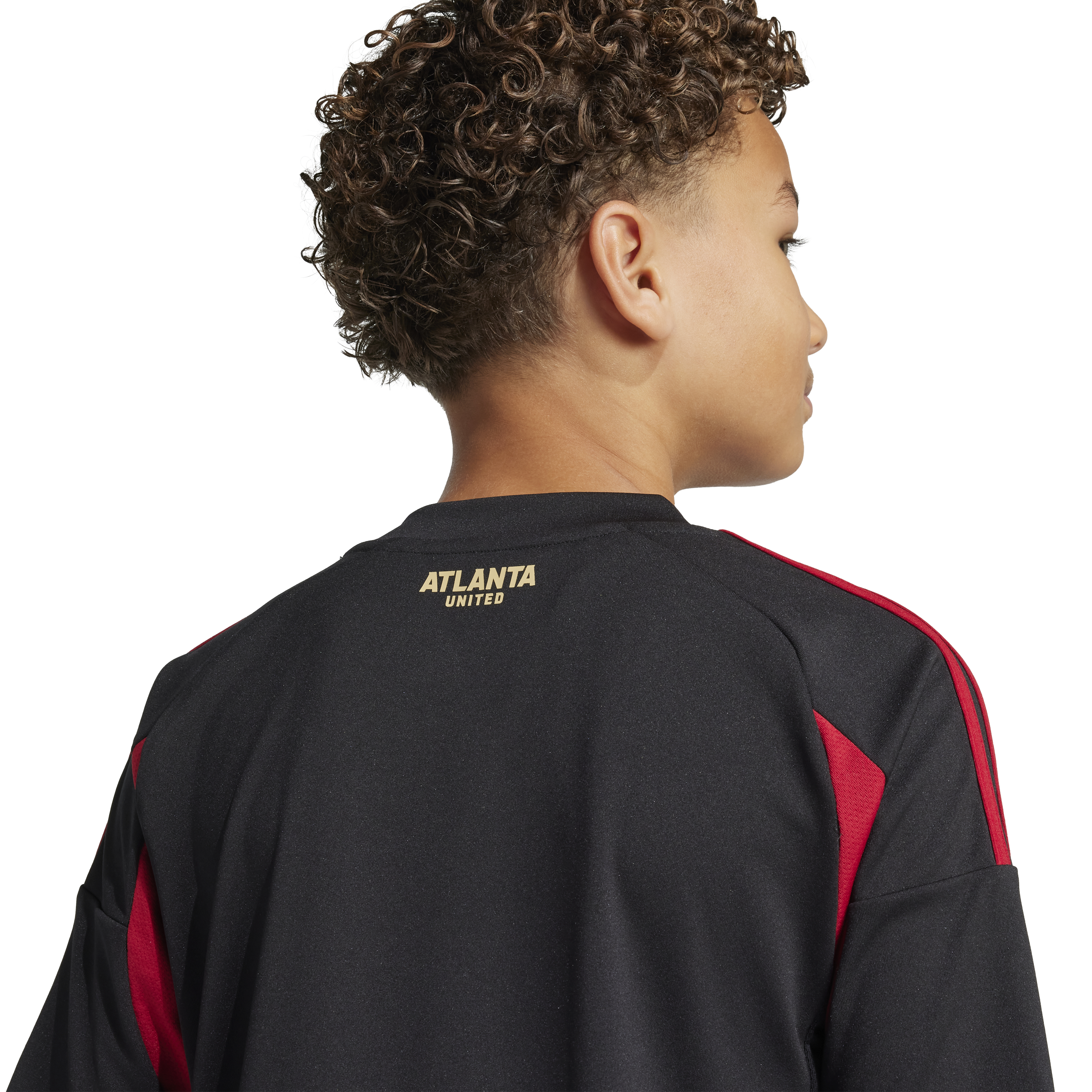 Camiseta local juvenil adidas Atlanta United 25 negra