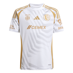 adidas Youth Tigres UANL Third Jersey 24/25 White