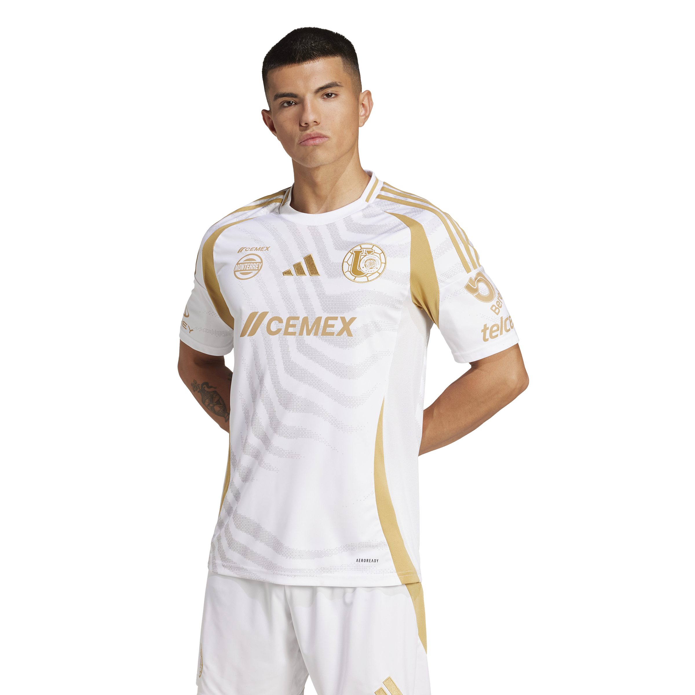 adidas Men's Tigres UANL Third Jersey 24/25 White