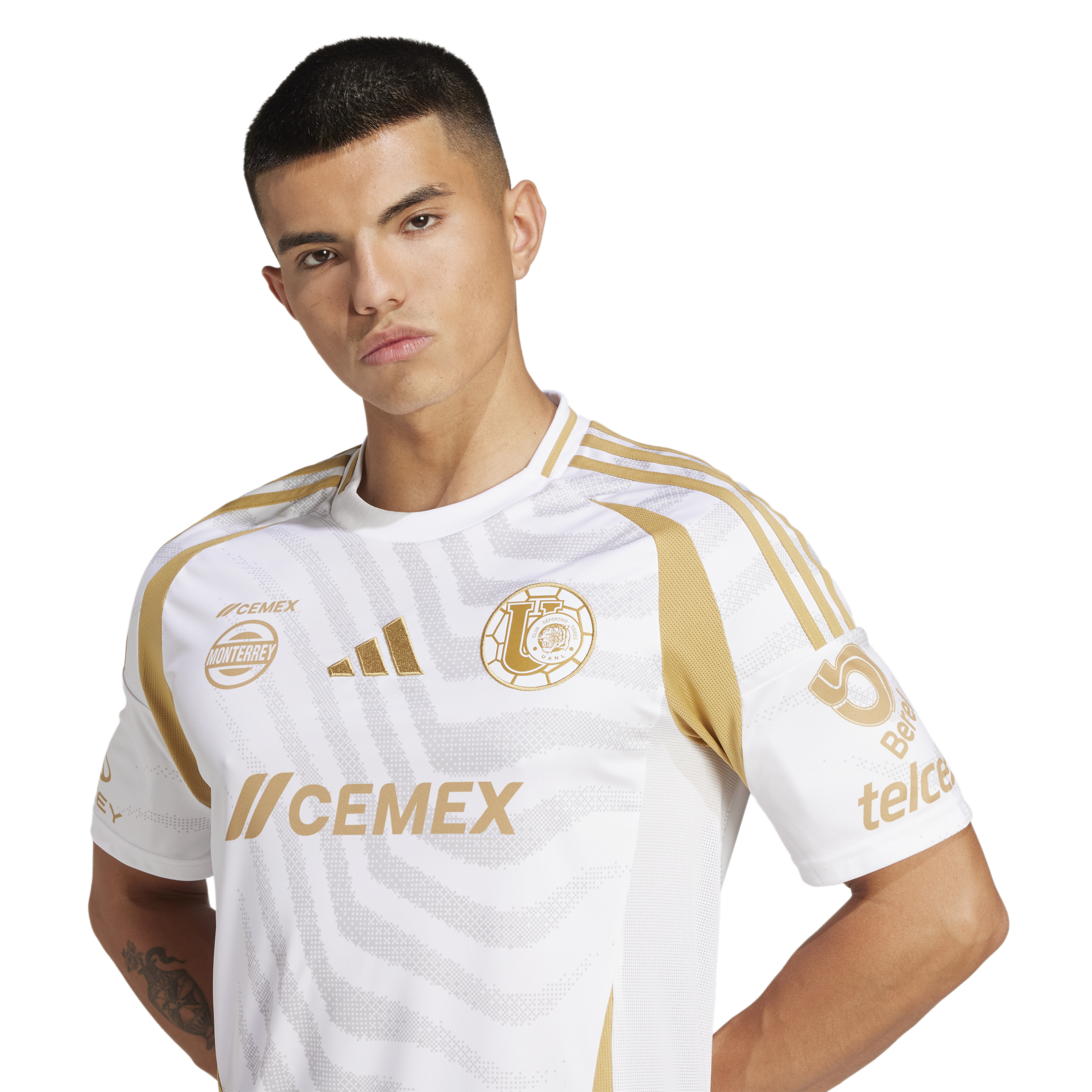 adidas Men's Tigres UANL Third Jersey 24/25 White