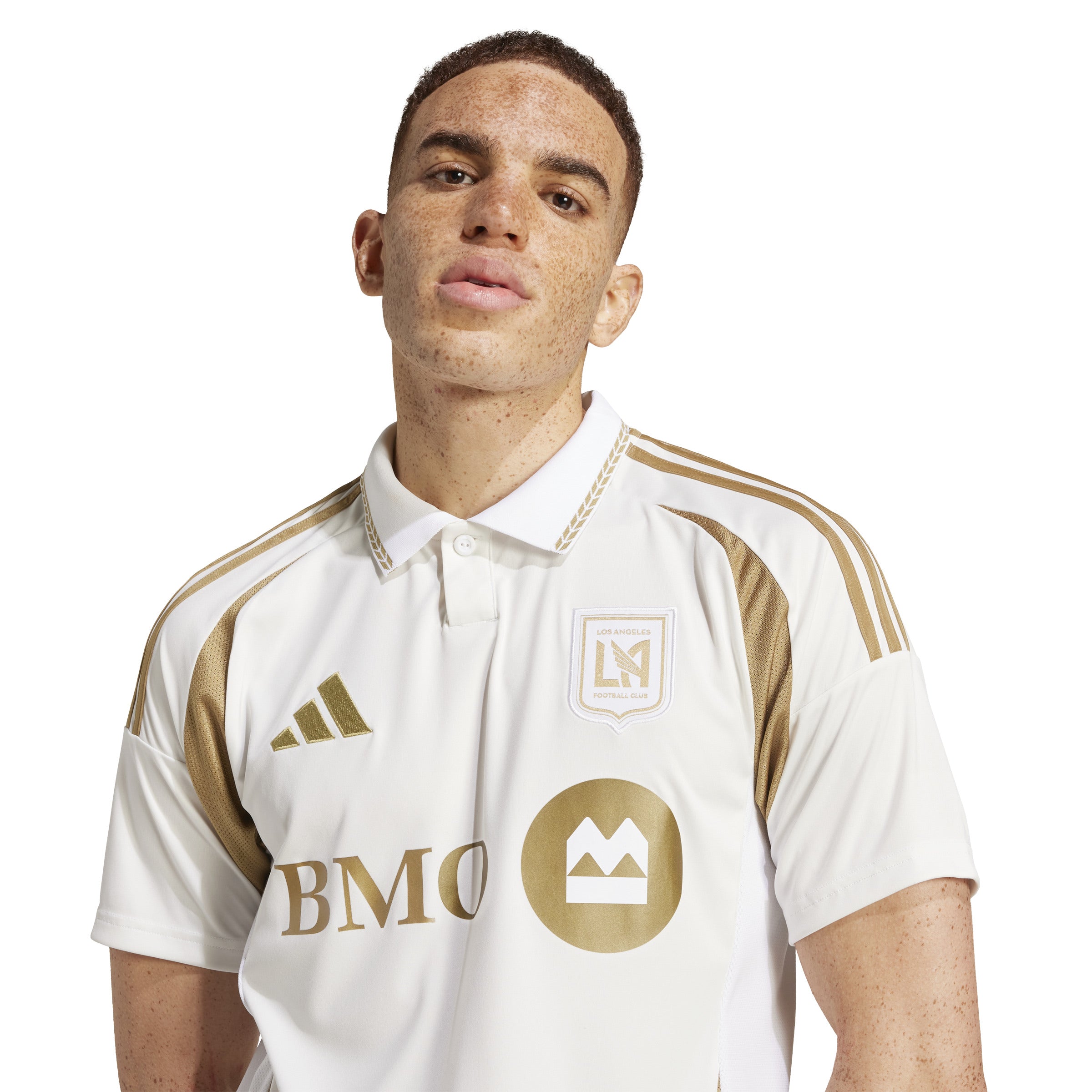 Camiseta visitante adidas Los Angeles FC 25/26 para hombre, color blanco