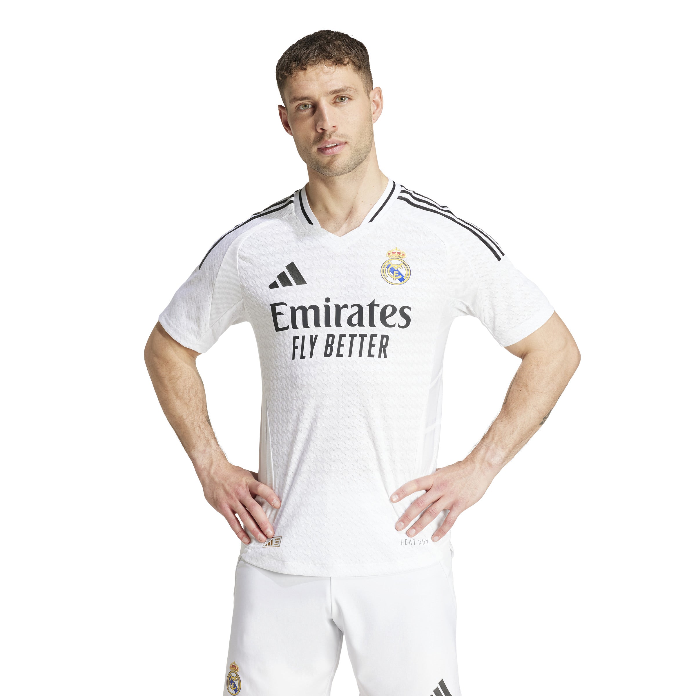 adidas Real Madrid Home Jersey Authentic 24/25 White