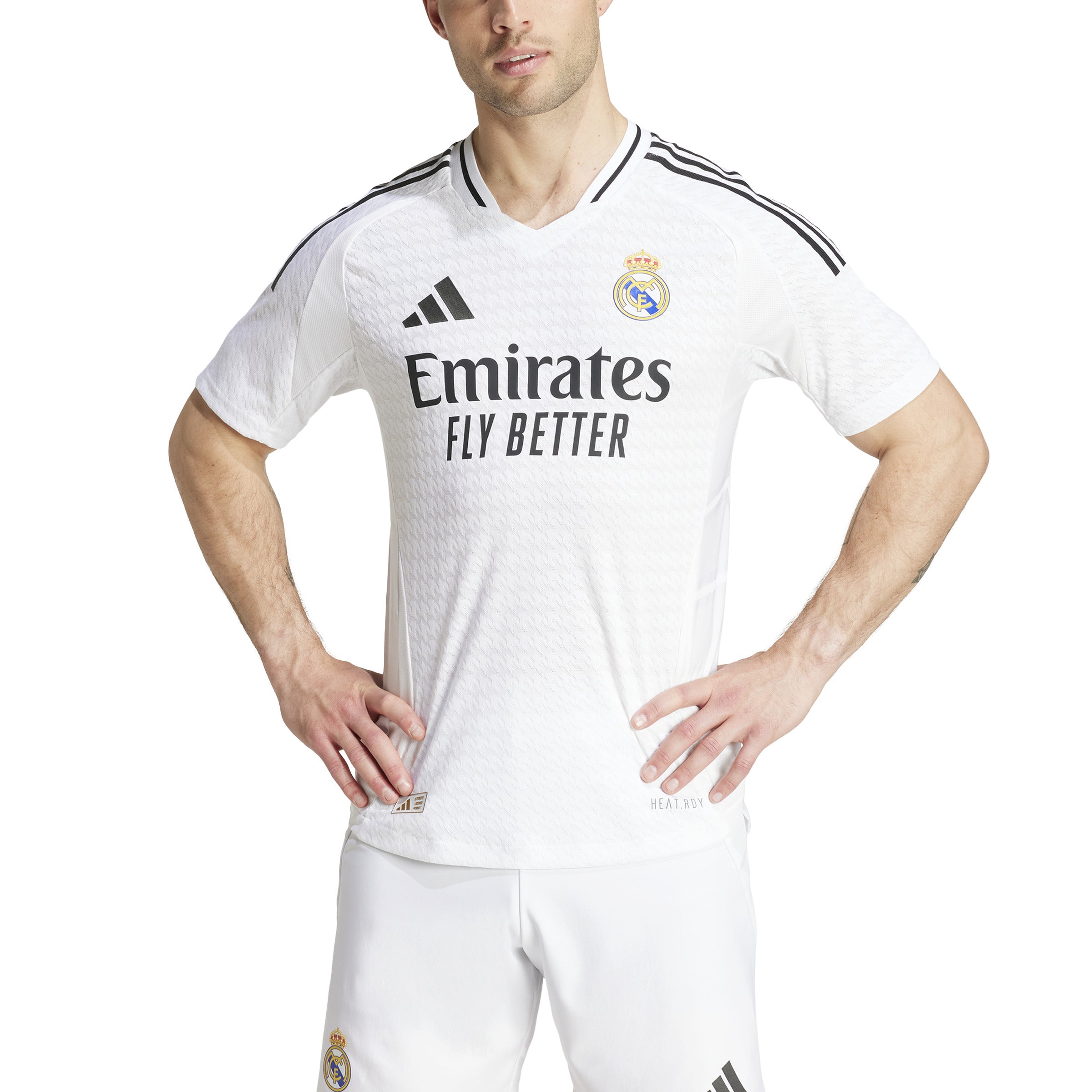 adidas Real Madrid Home Jersey Authentic 24/25 White