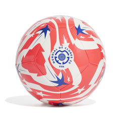 Balón adidas Mundial de Clubes FIFA 25 Blanco/Rojo