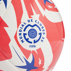 Balón adidas Mundial de Clubes FIFA 25 Blanco/Rojo