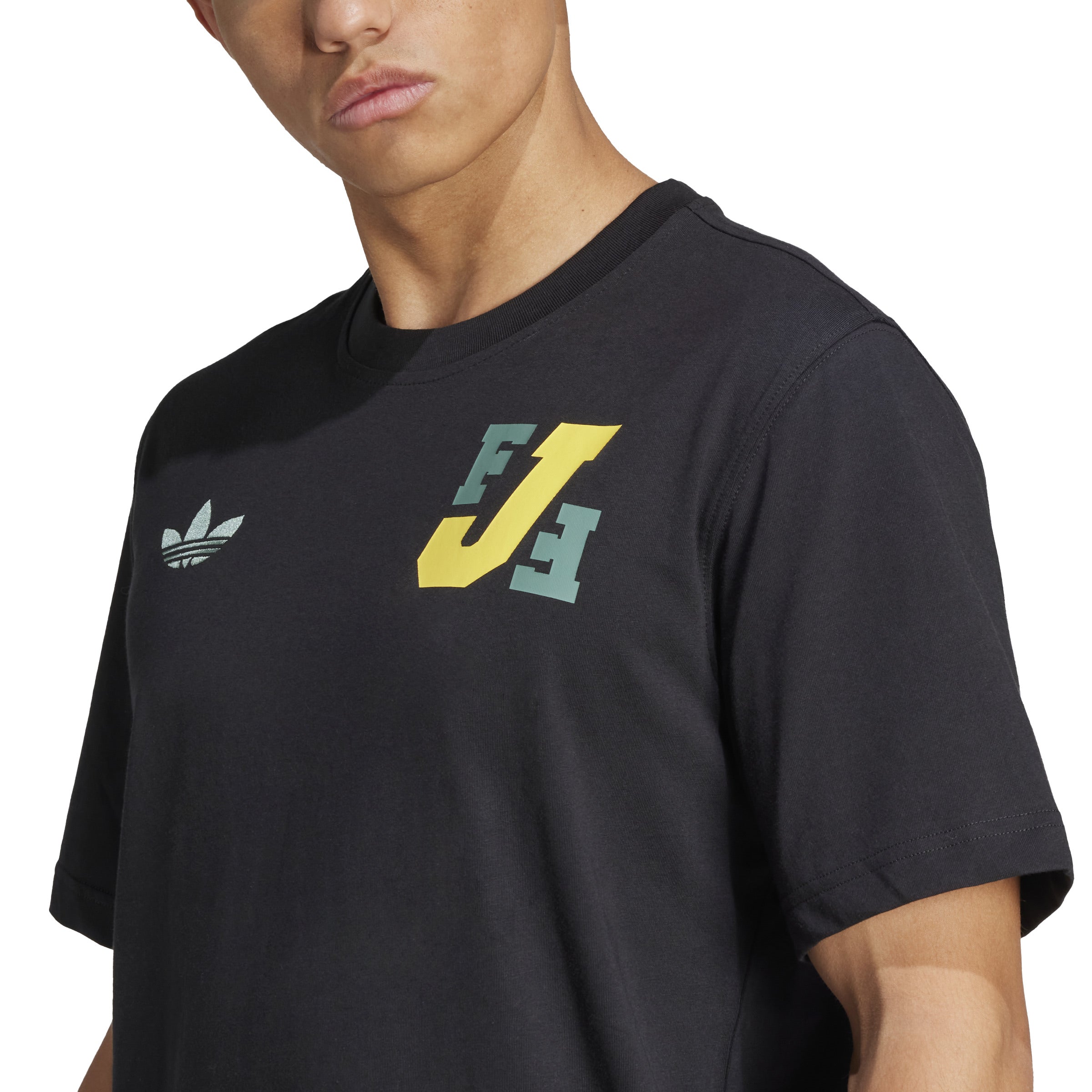 Camiseta adidas Jamaica VRCT negra