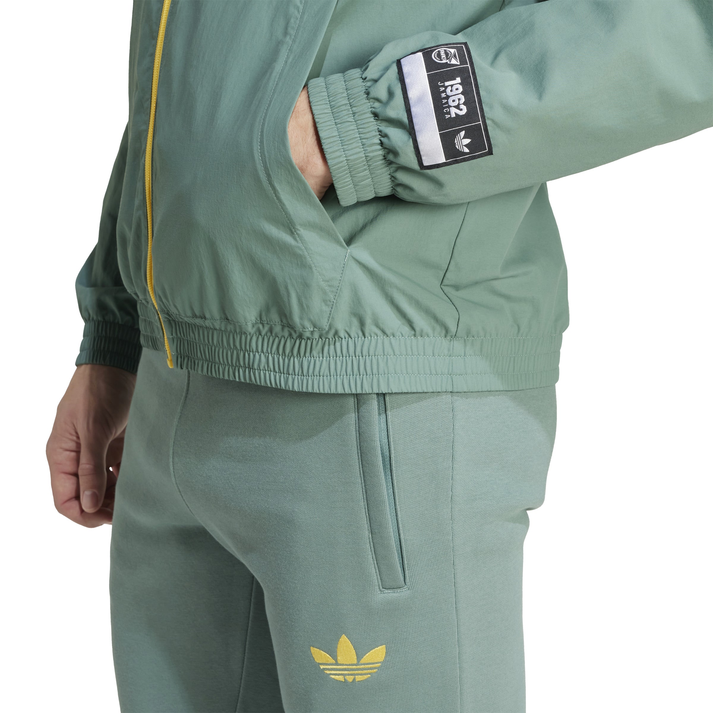 Chaqueta deportiva adidas Jamaica VRCT verde