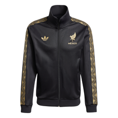 Chaqueta deportiva adidas Mexico Gold negra