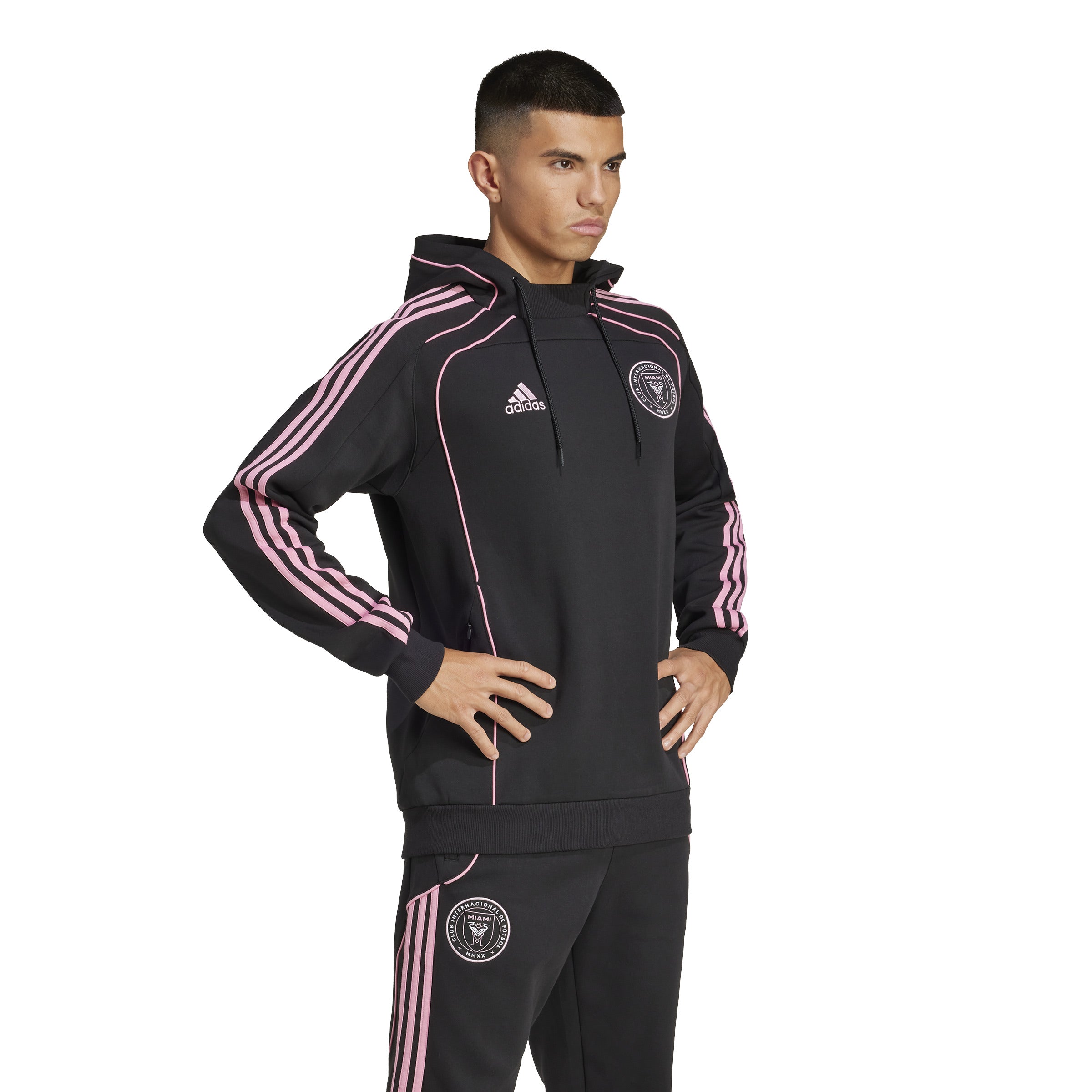 adidas Inter Miami CF UBP Travel Hoodie Black