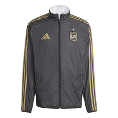 Chaqueta reversible Anthem de adidas Los Angeles FC en color negro